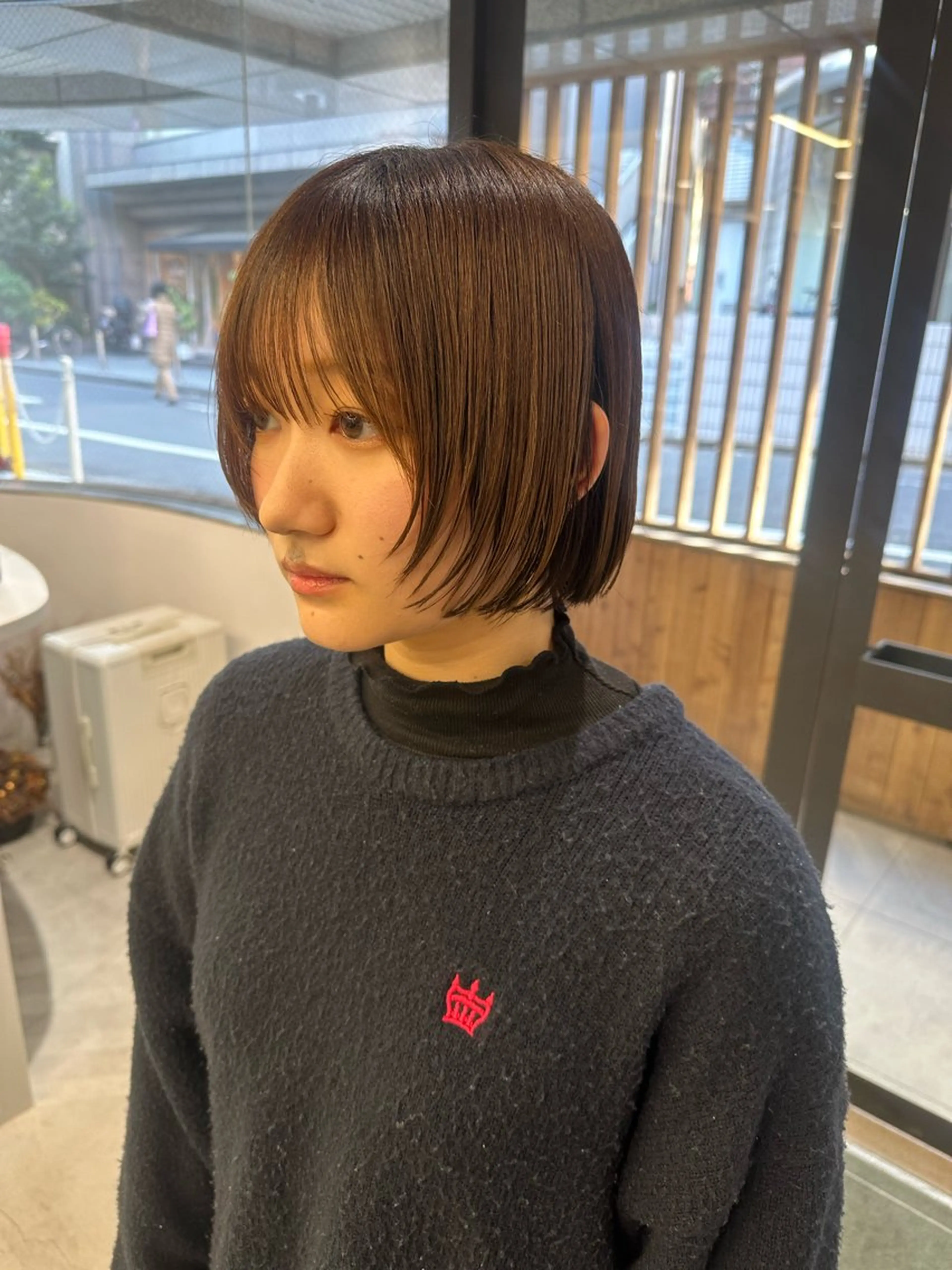 ショート カット ヘアカラー 骨格診断で絶対可愛い ✨丸みショート✨凌弥のヘアスタイル