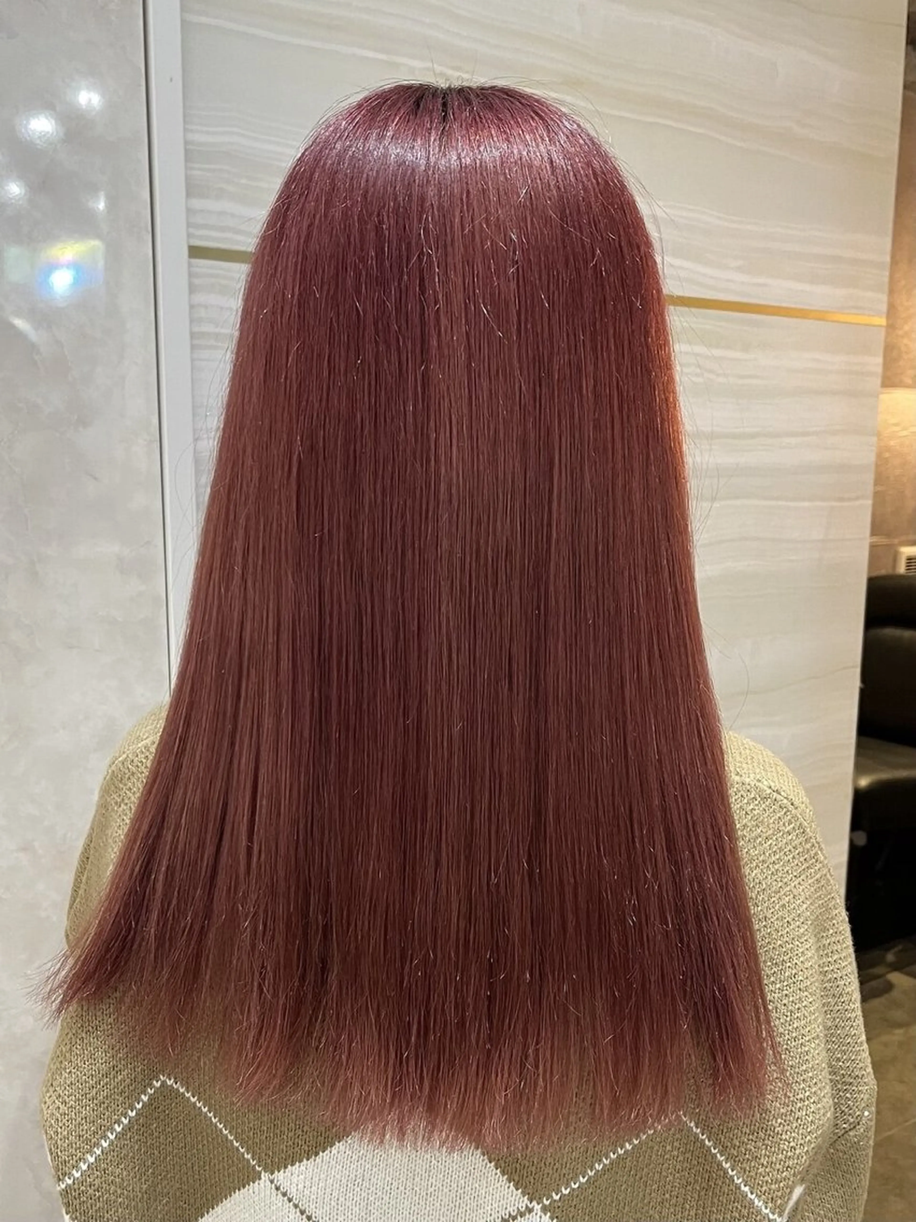 ロング カラー elubylovis mana💜のヘアスタイル
