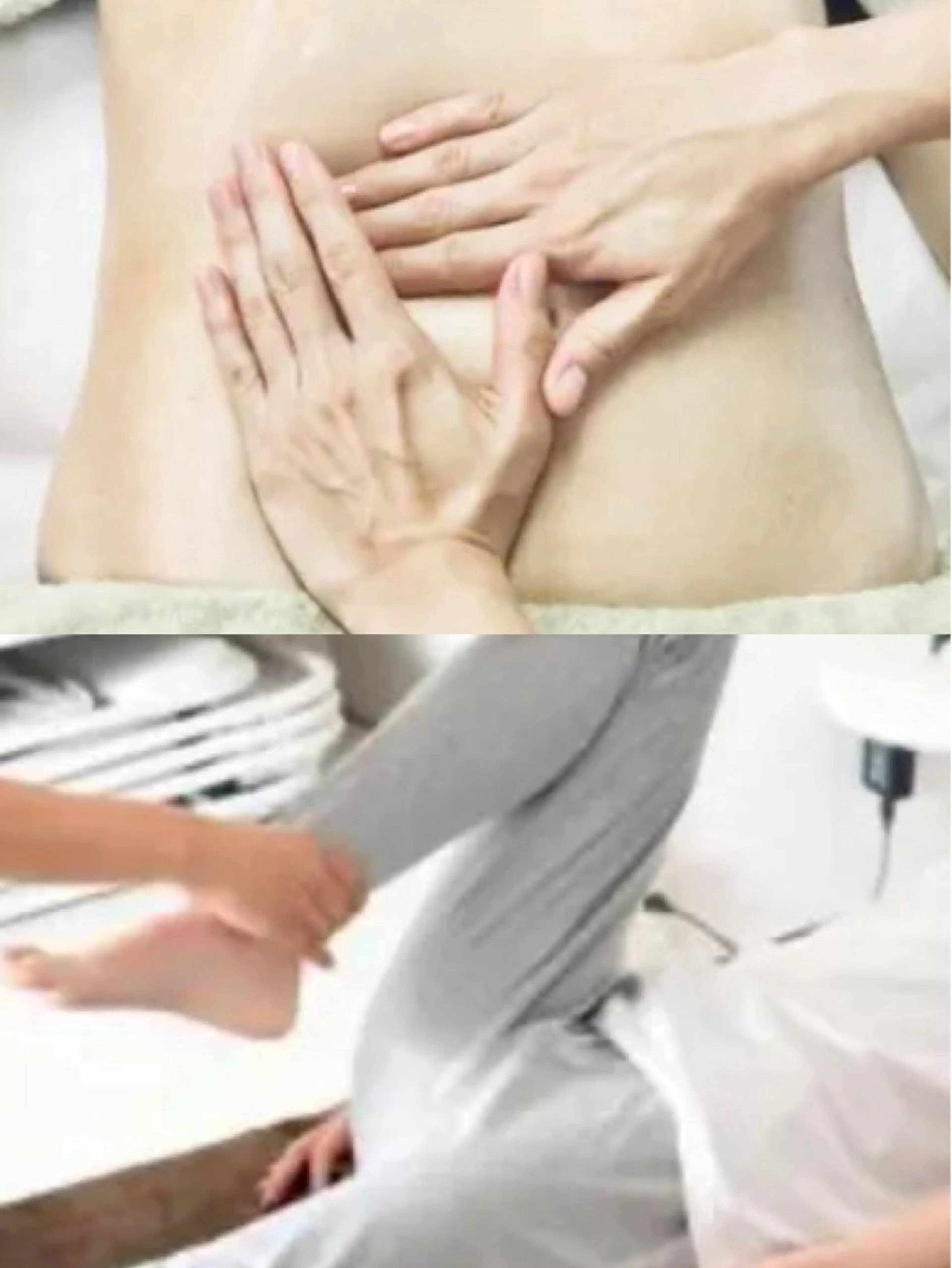 【お腹スリム✨】ぽっこり撃退腸もみ🌸×下半身ストレッチ🦵45分コース🌈💆‍♀️の写真