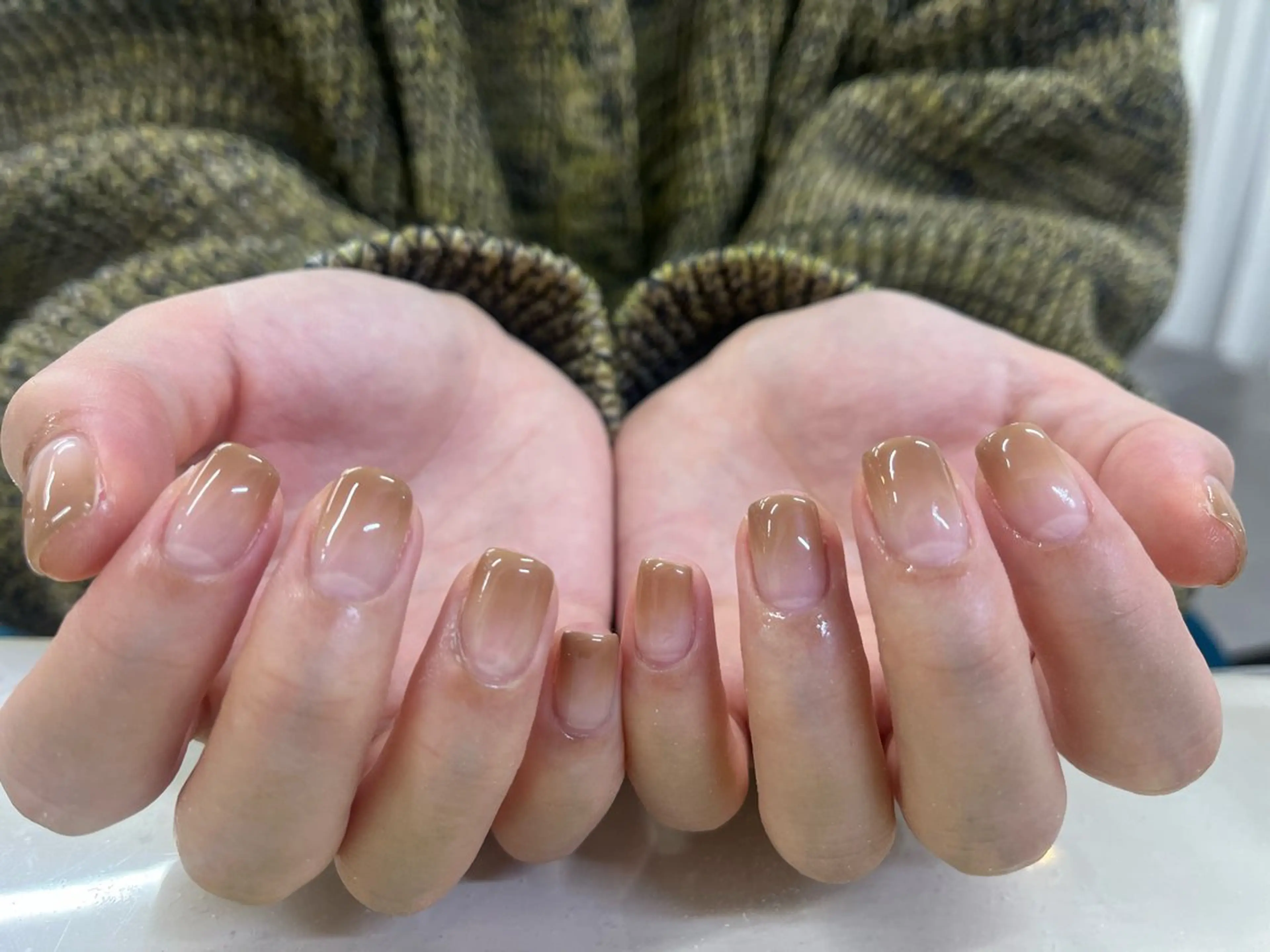 オフ込みワンカラー/ラメグラデーション/カラーグラデーション♡の写真