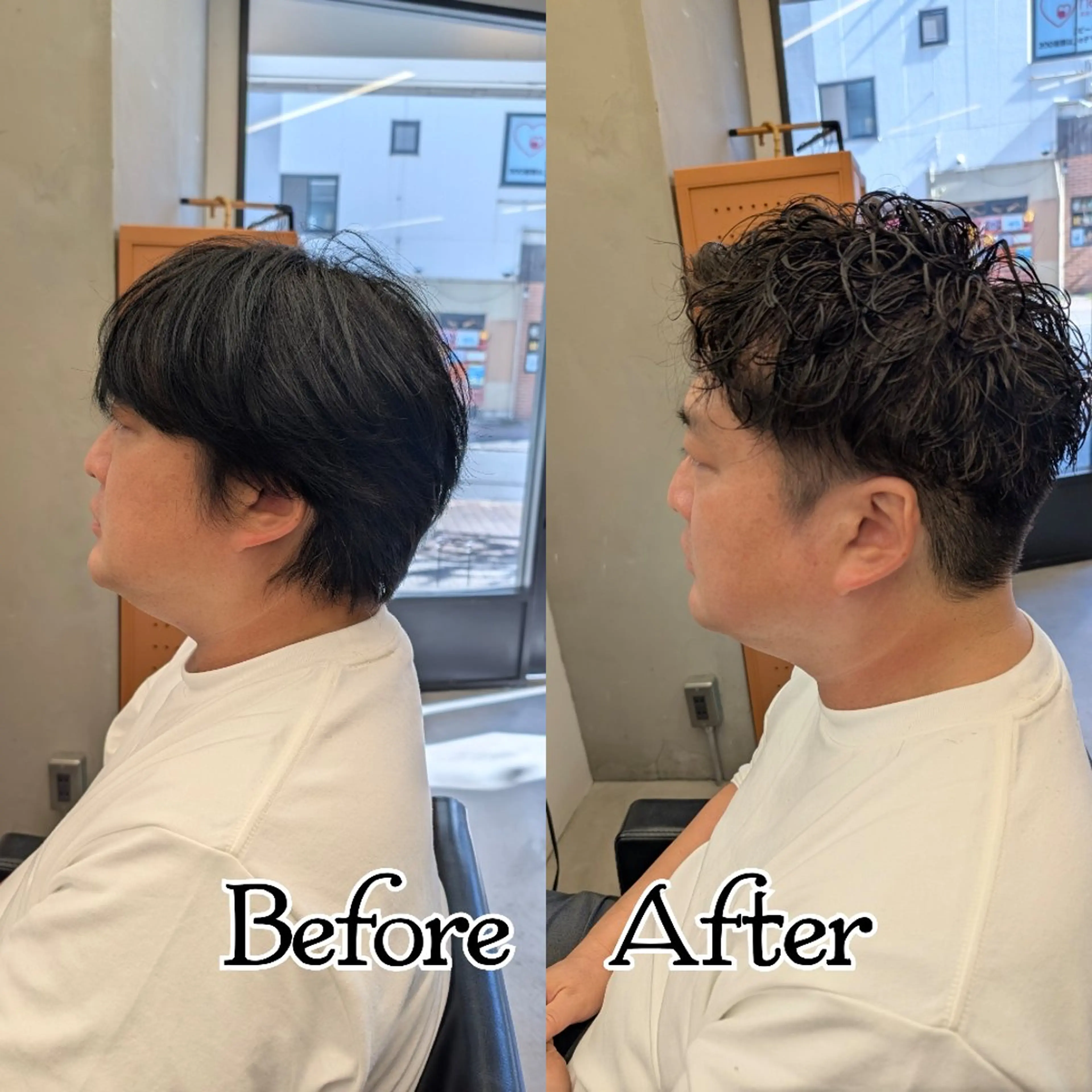 メンズ 刈り上げ カット パーマ R hair🧡 伊藤美和🤎のヘアスタイル