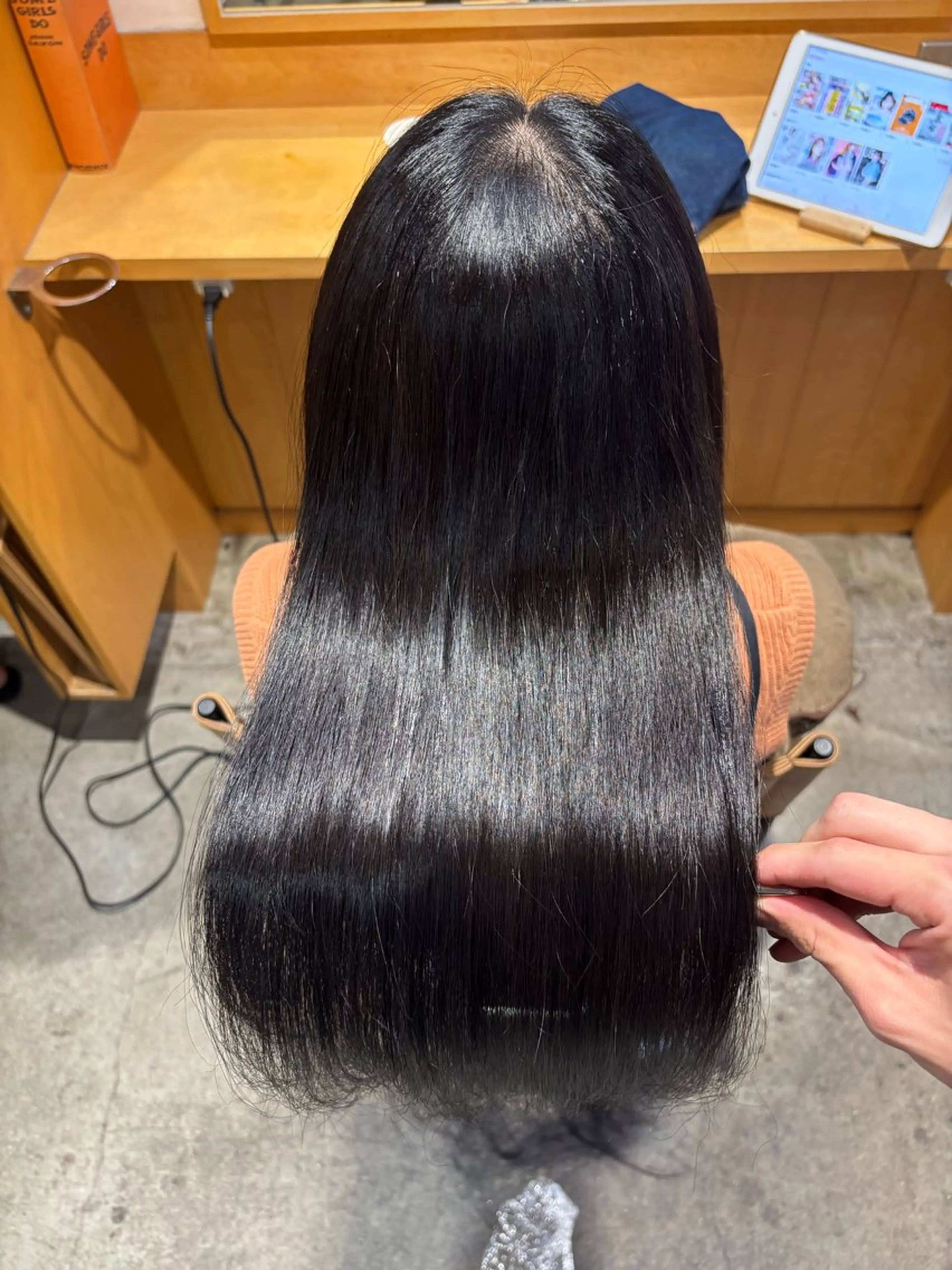 ロング カット ヘアカラー トリートメント [Amphi Tokyo]宮原のヘアスタイル