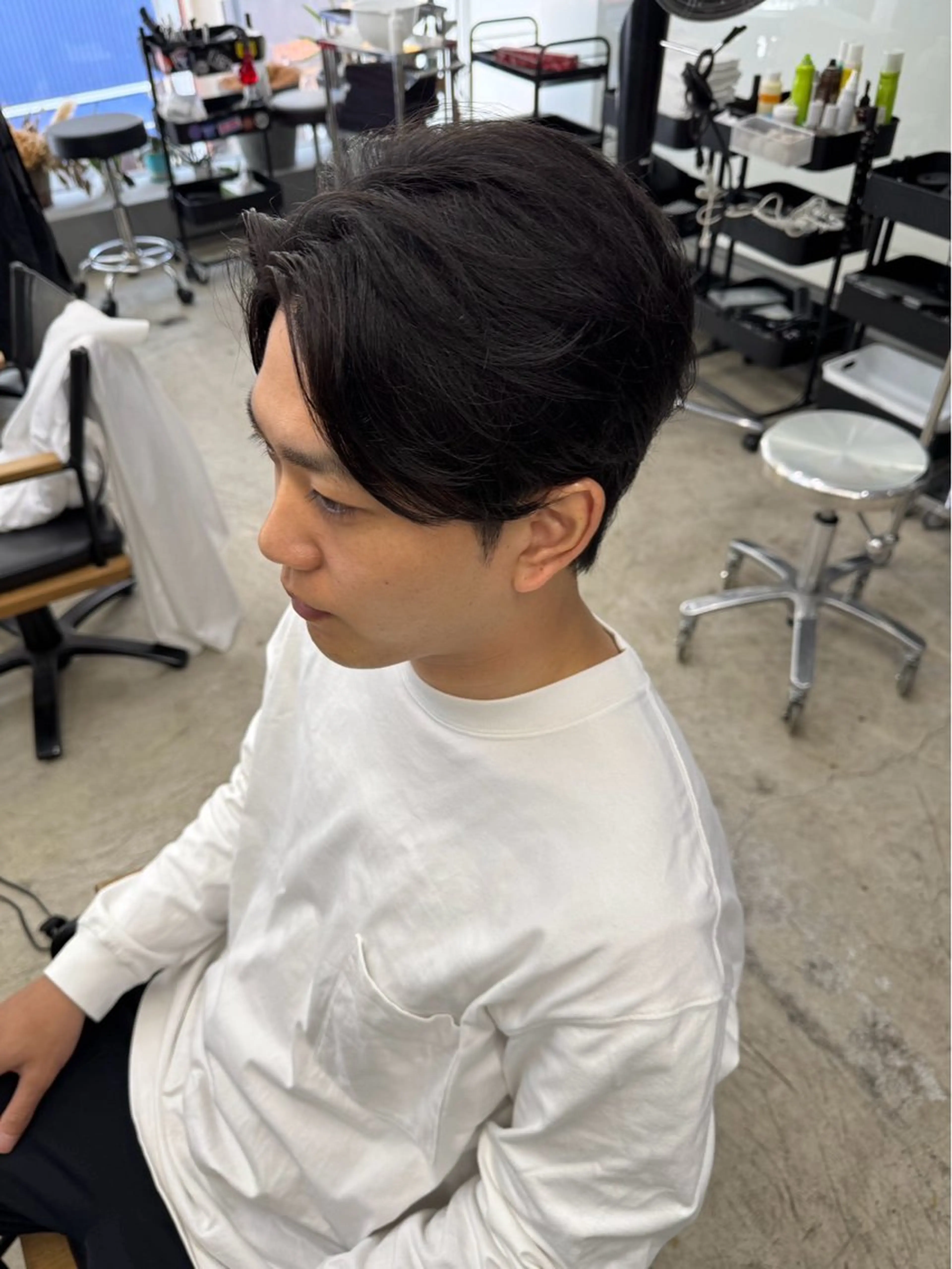 ショート メンズ カット ヘッドスパ メンズ専門サロン wokeのヘアスタイル