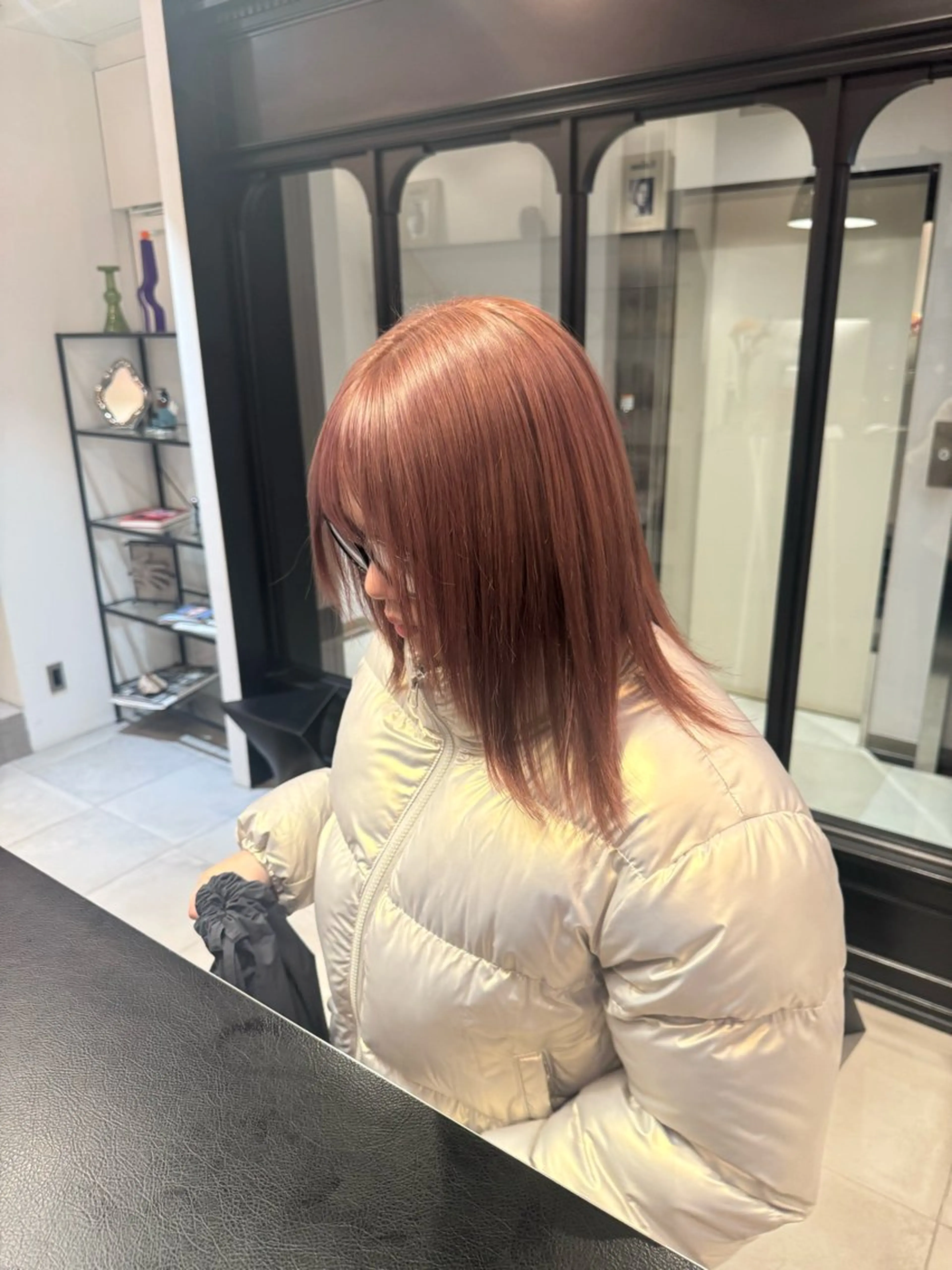 ミディアム ヘアカラー sakurako 🎀🫧のヘアスタイル