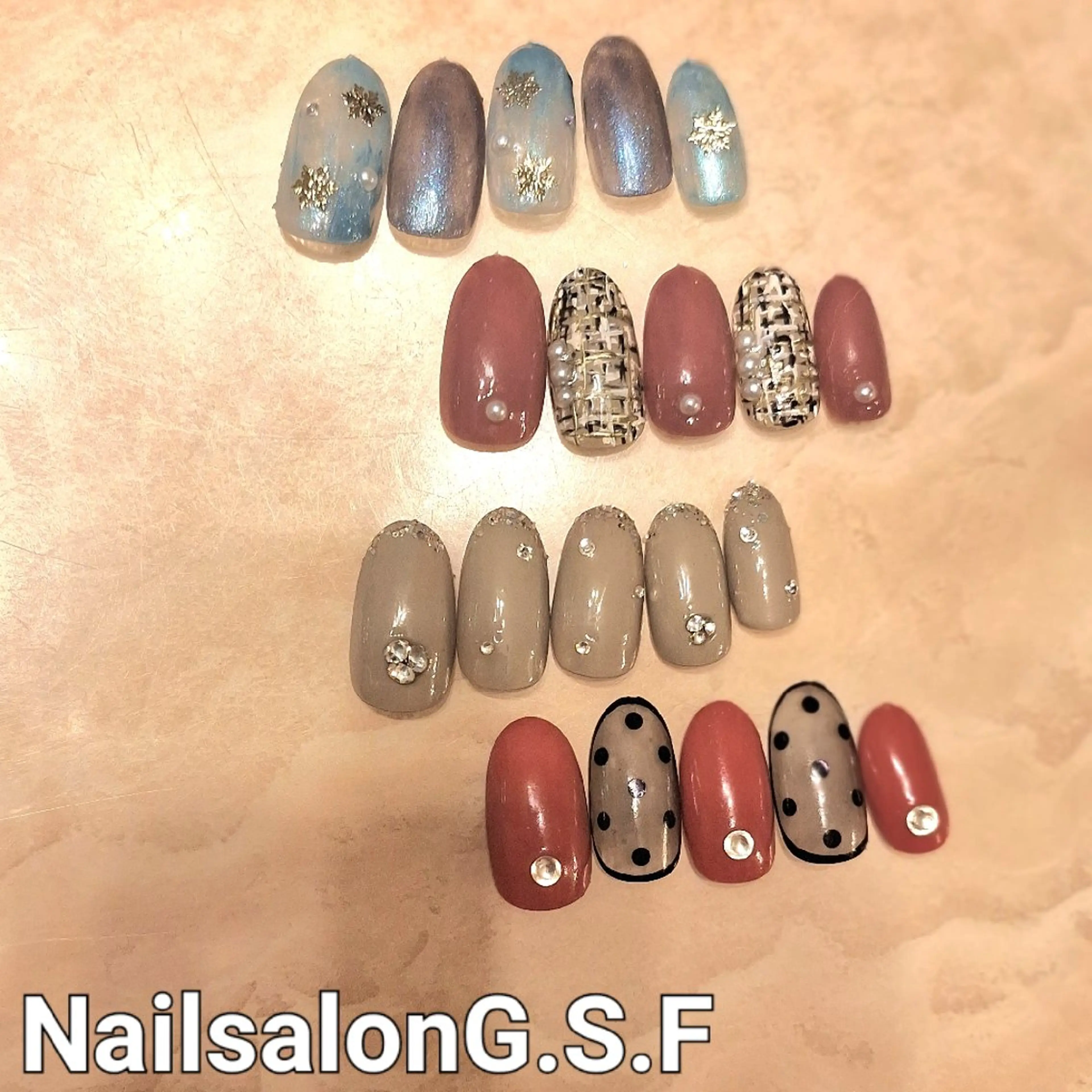 ネイル Nailsalon G.S.F Hisaのネイルデザイン