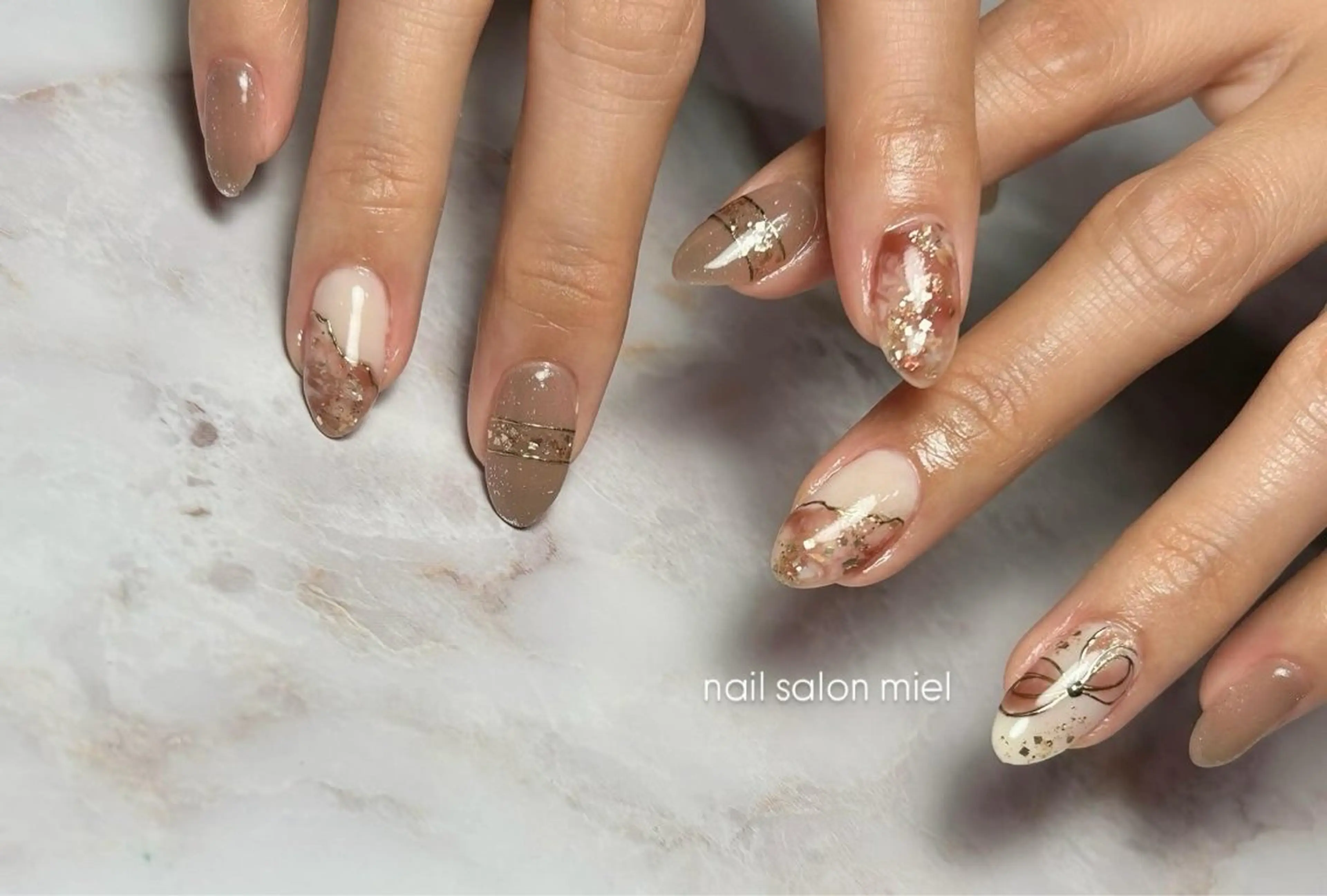 ネイル nail salon mielのネイルデザイン