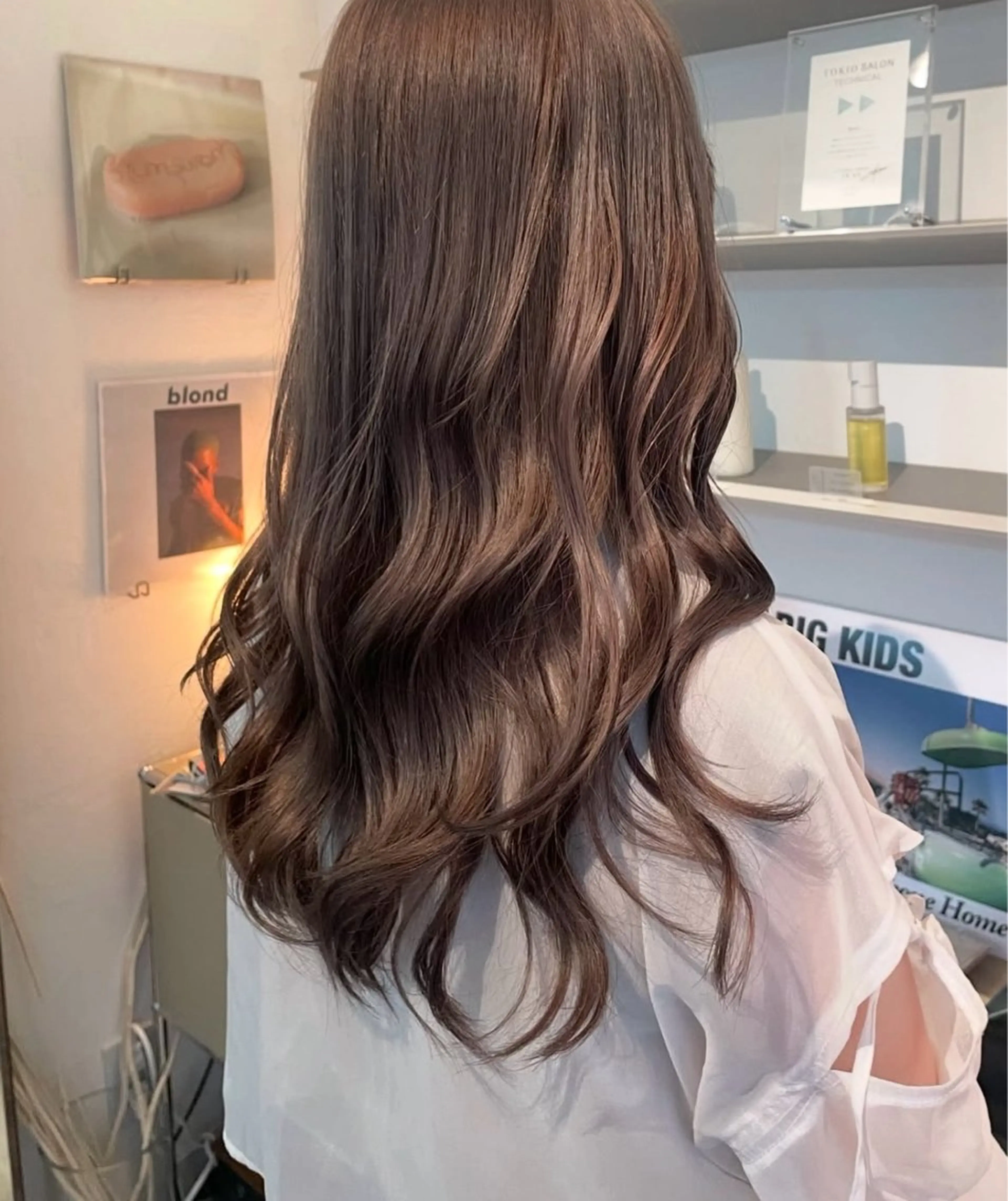 ロング カラー ヘアカラー トリートメント nanami🎀/ ふんわりカラーのヘアスタイル