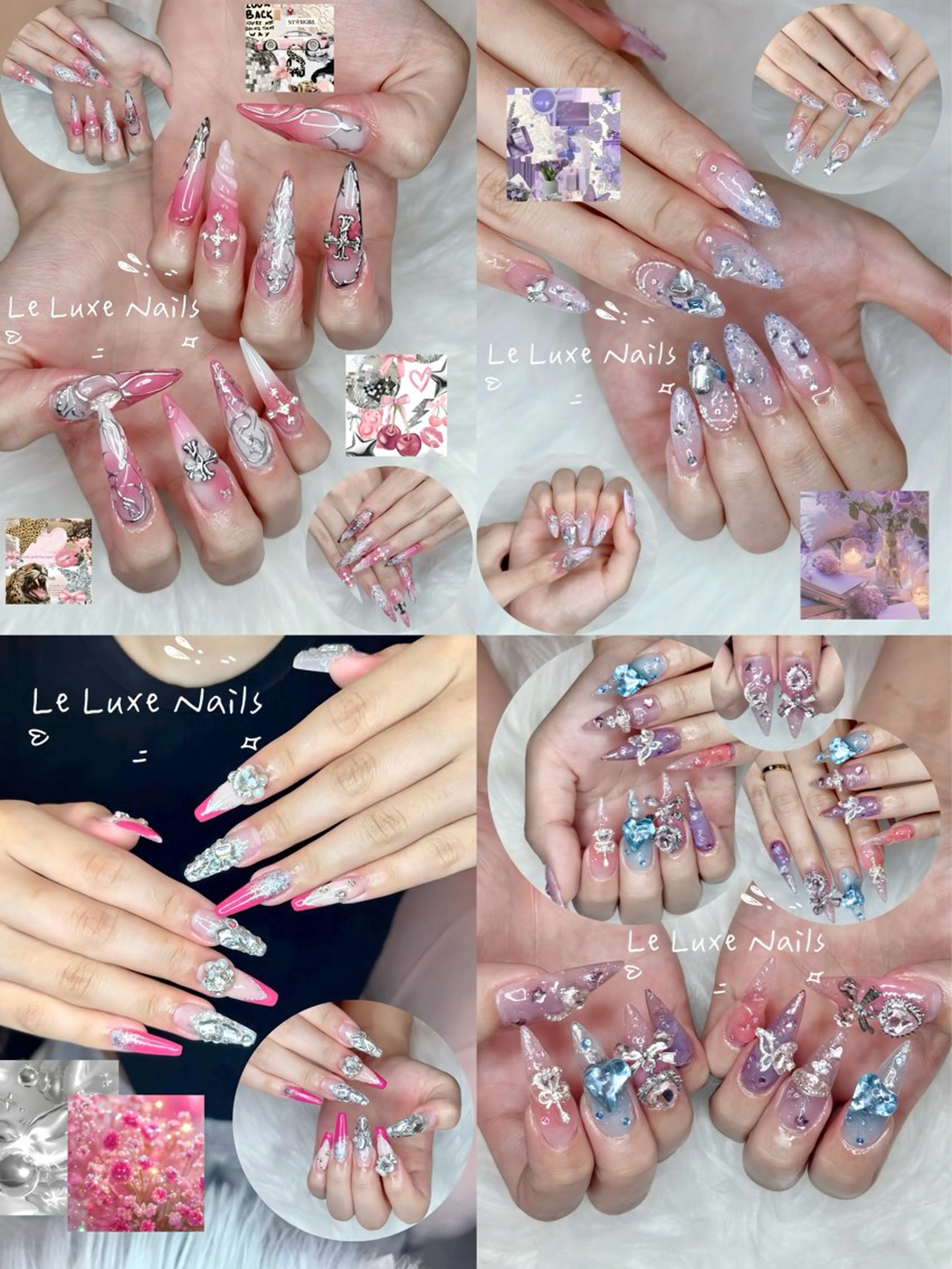 ネイル le luxe nails所属・あやね あんなのネイルデザイン