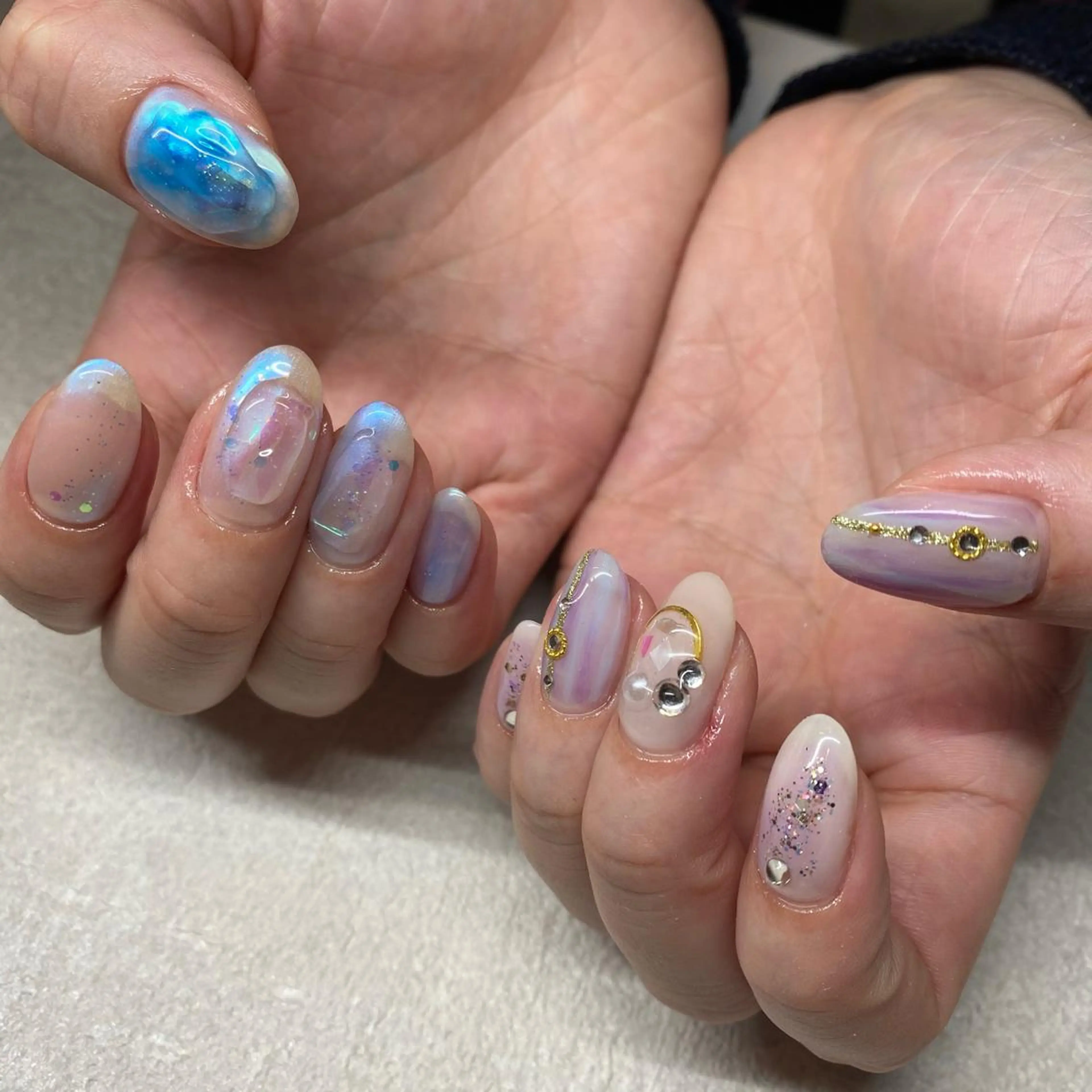 ネイル ハンドネイル NORA nail UMEDAのネイルデザイン