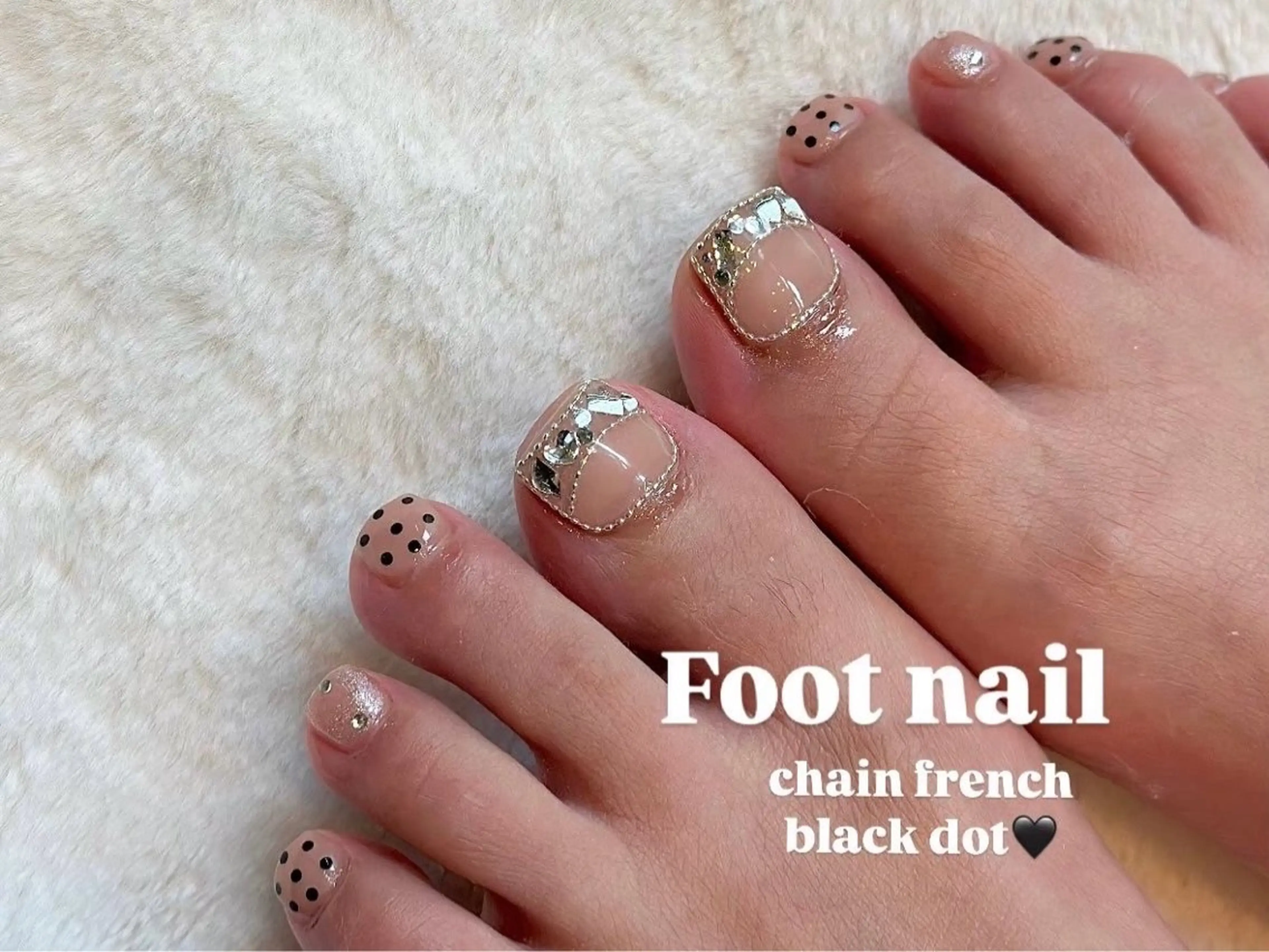 ミニモ限定🎀【foot】持込みデザイン（オフ込み）¥9900の写真