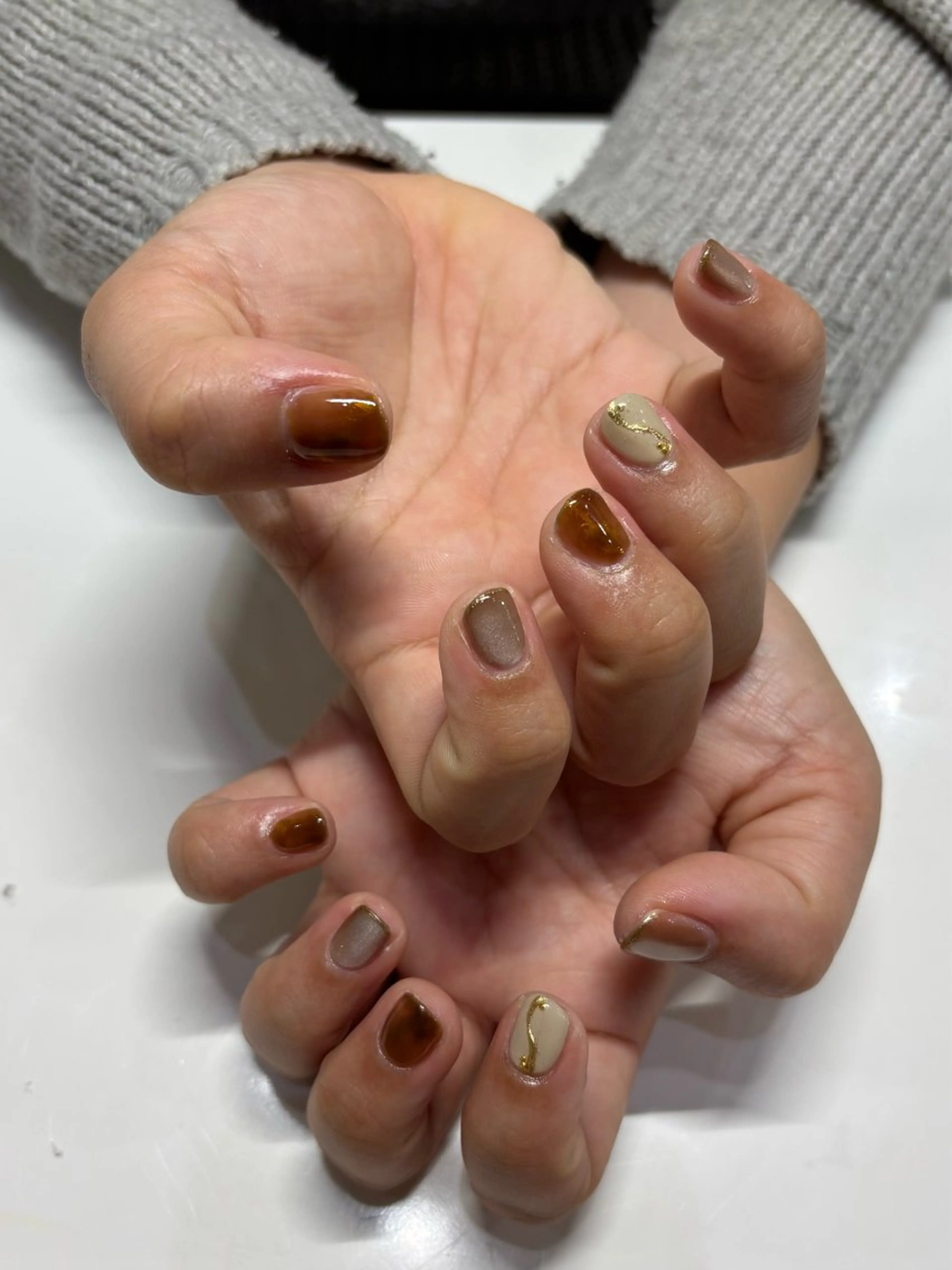ネイル ハンドネイル Shimizu Mokaのネイルデザイン