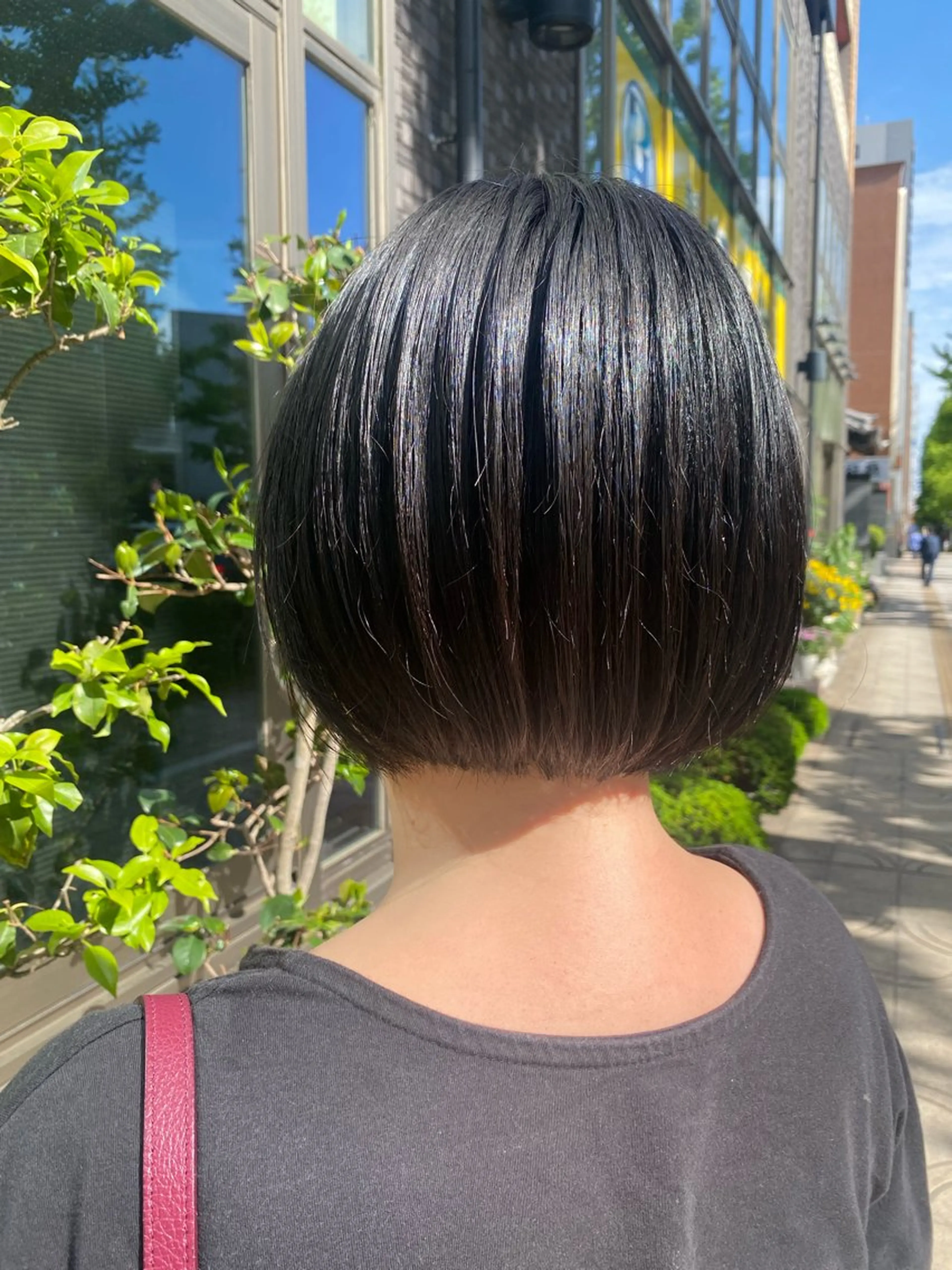 ショート ボブ 伊藤 優花のヘアスタイル