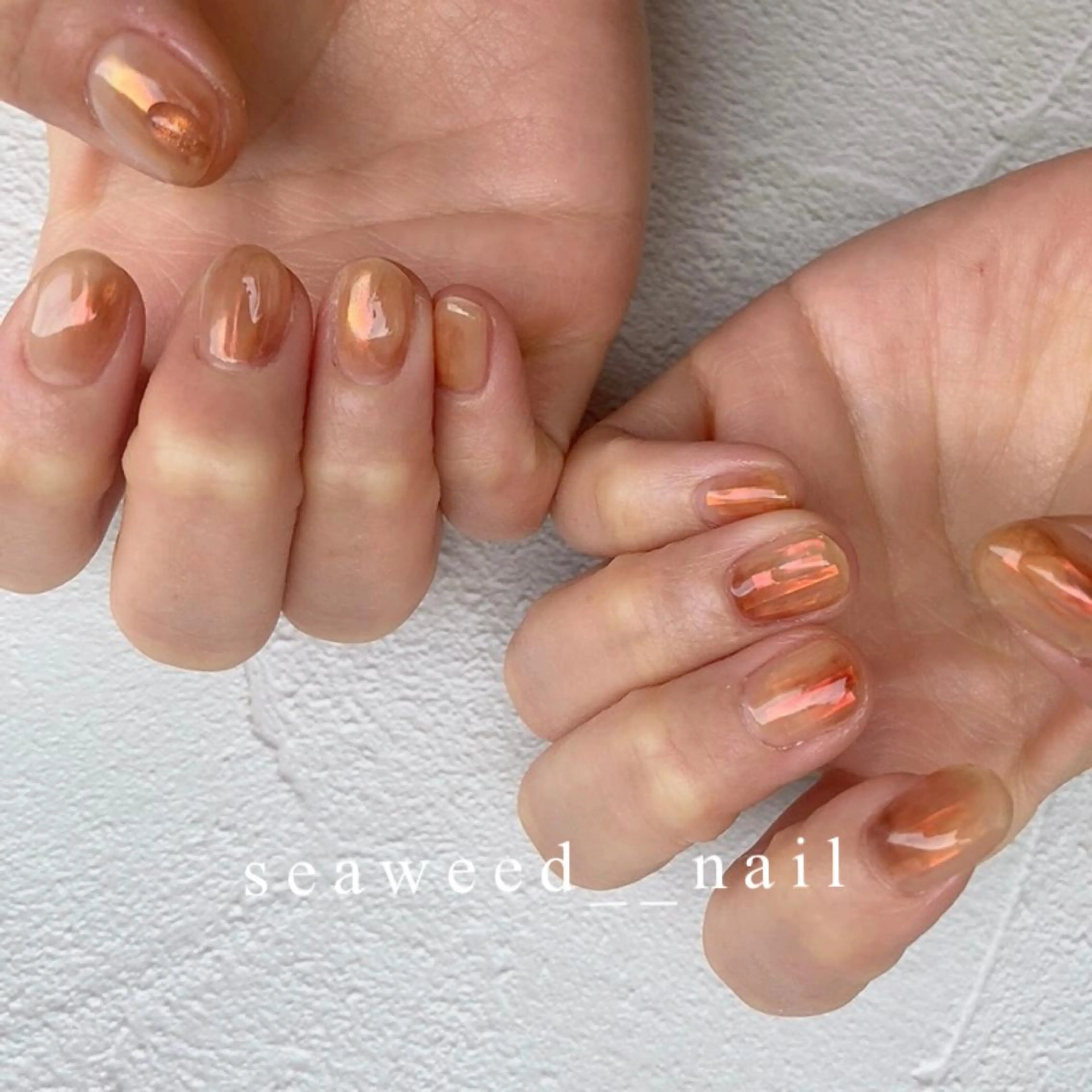 ネイル ハンドネイル seaweed nailのネイルデザイン