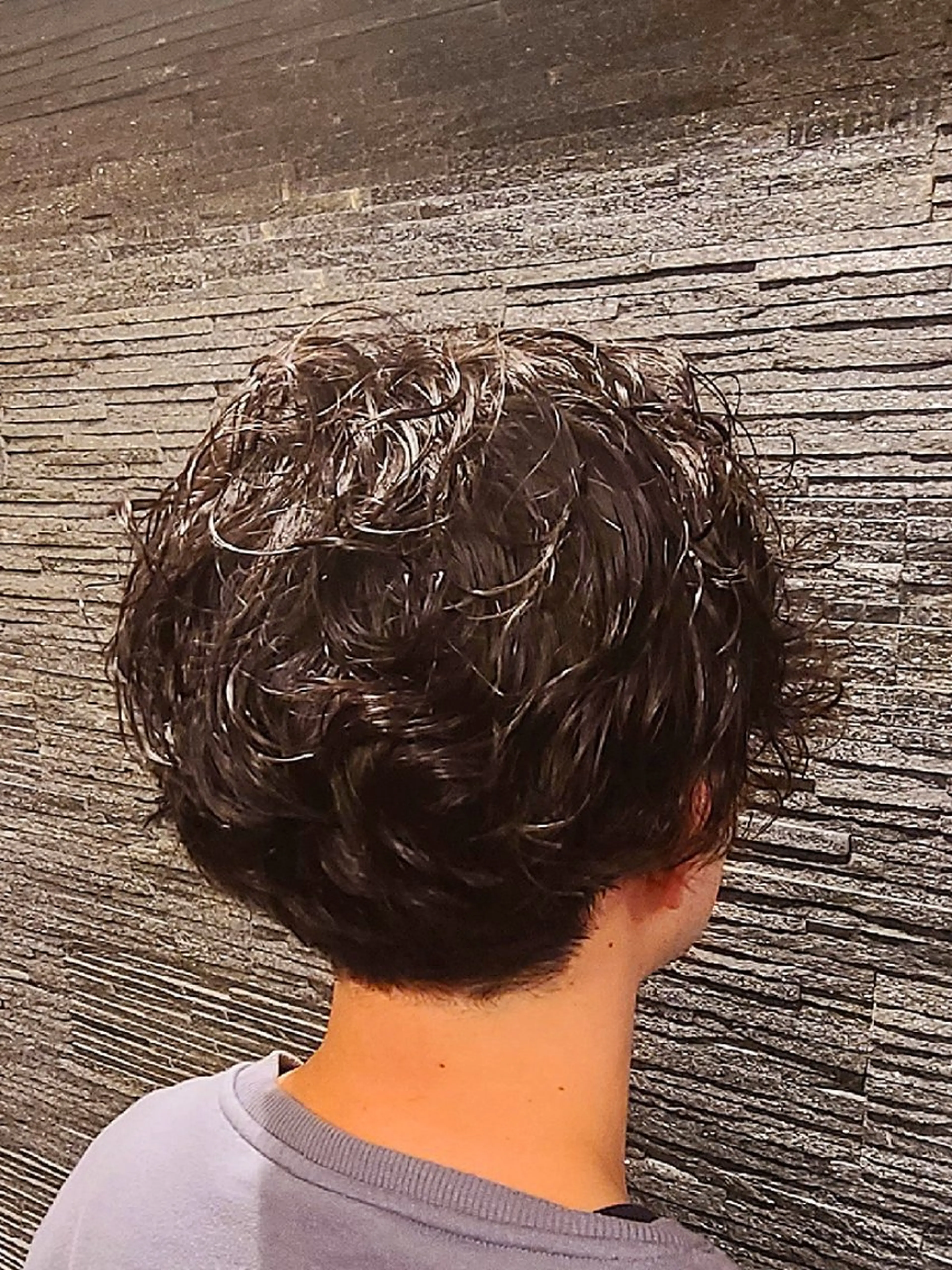 パーマ スパイラルパーマ 針生 永遠のヘアスタイル