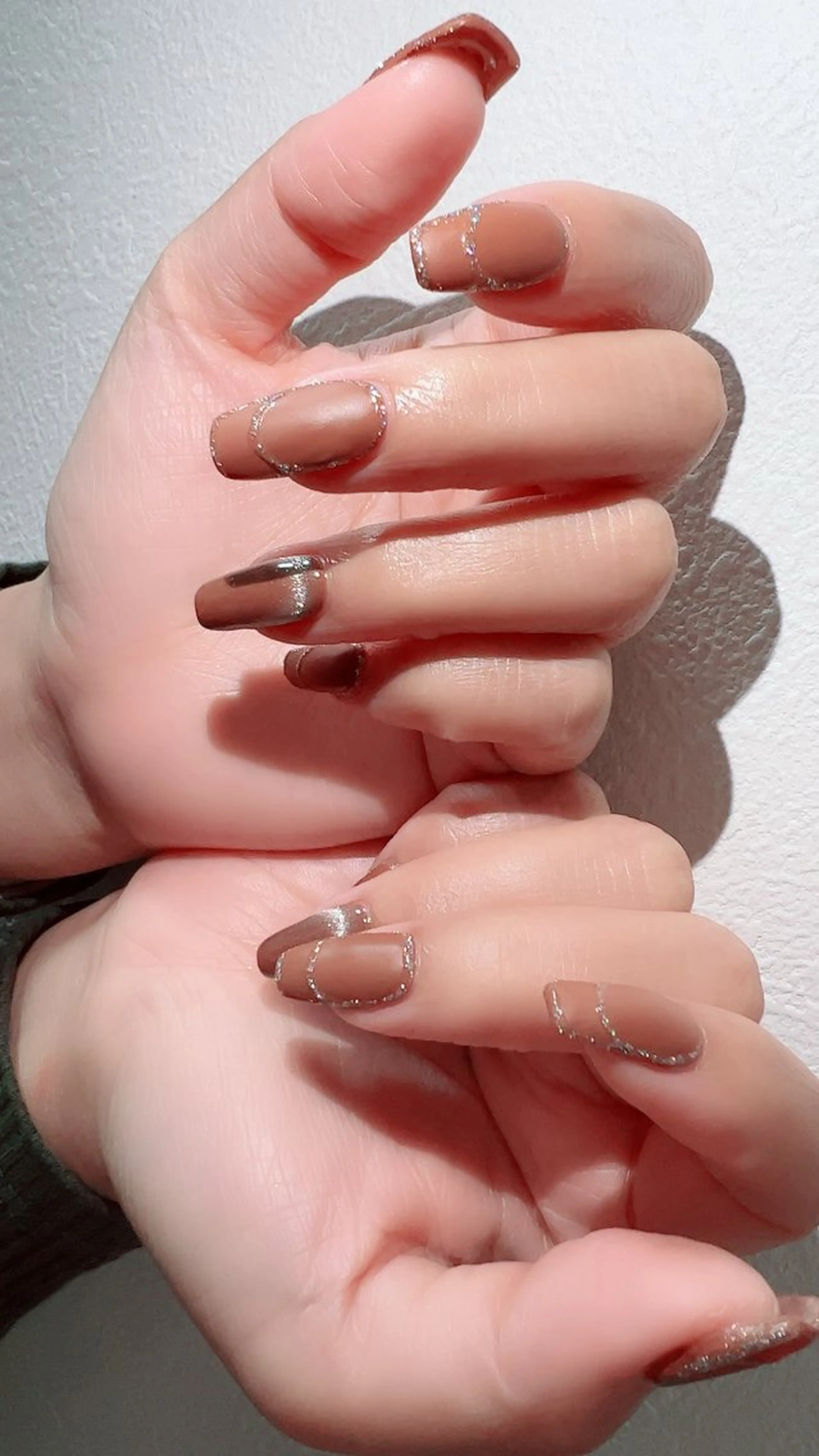 ネイル アートネイル フラッシュネイル マグネットネイル ワンカラーネイル HandS ネイル 自宅サロンのネイルデザイン