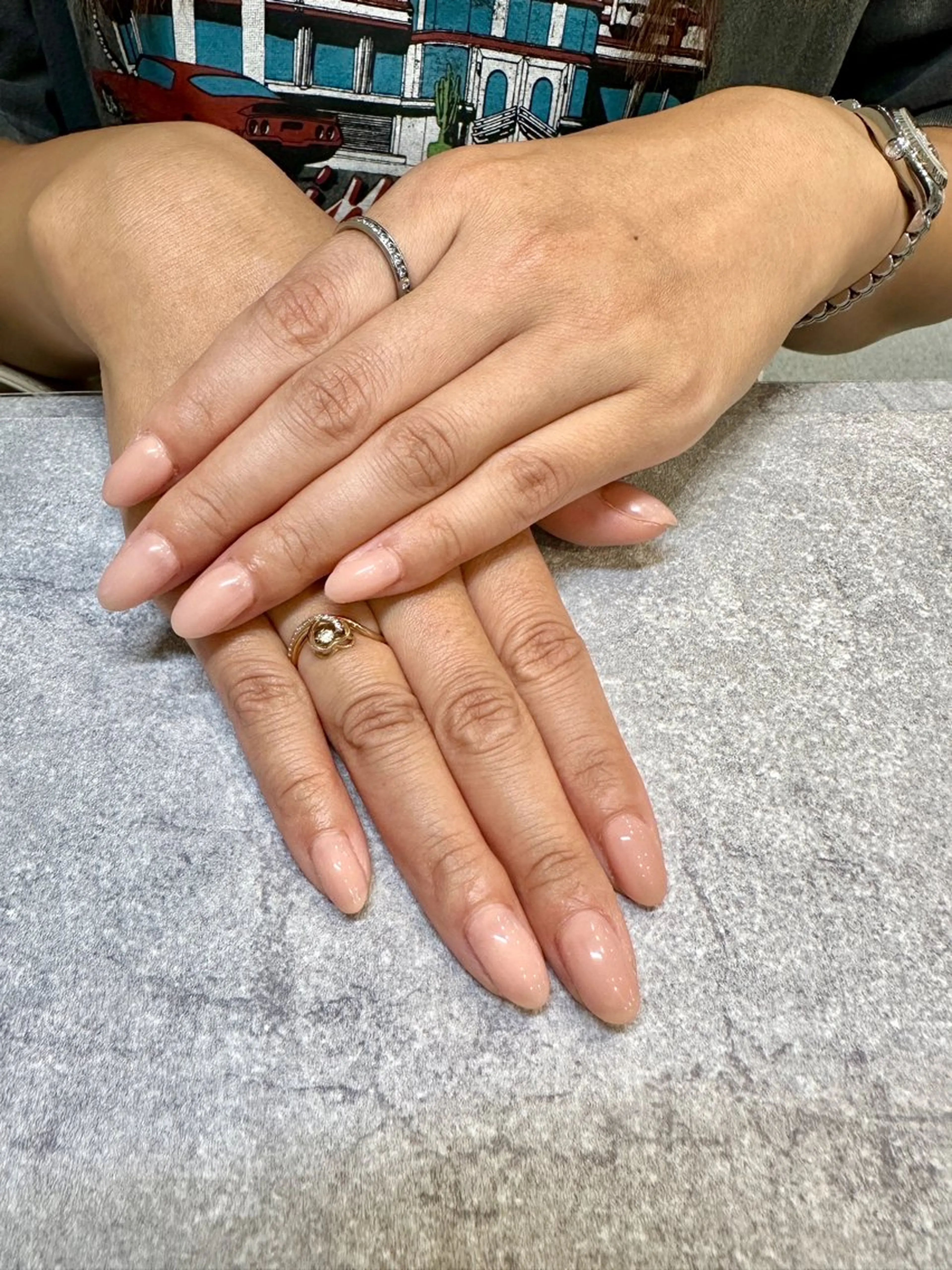 ネイル ワンカラーネイル Fujii AERのネイルデザイン