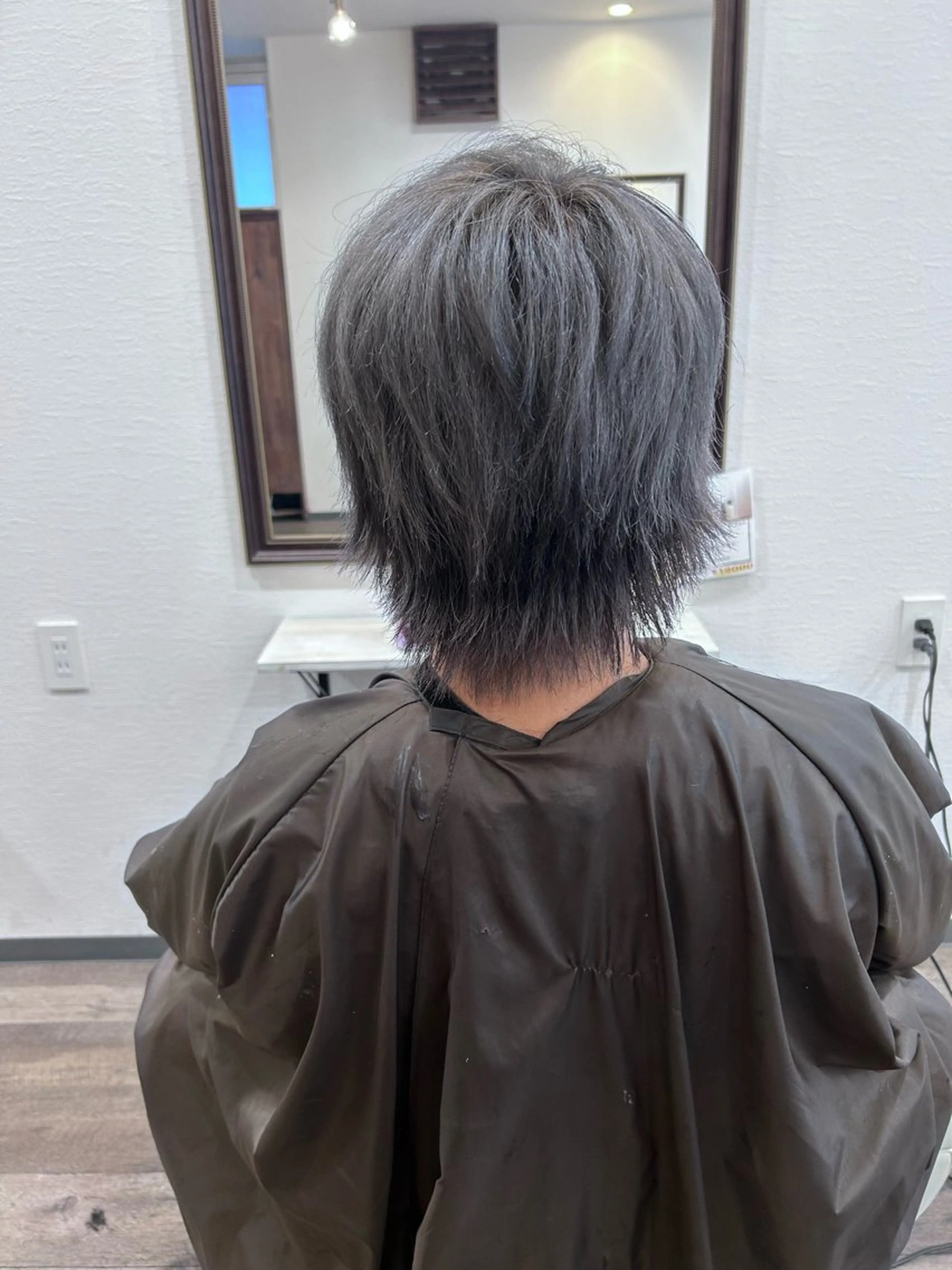 カラー メンズ シルバー Agu hair reign 大和八木店【アグ ヘアー レイン】所属・アグヘアー　レイン 松丸冬磨のヘアスタイル