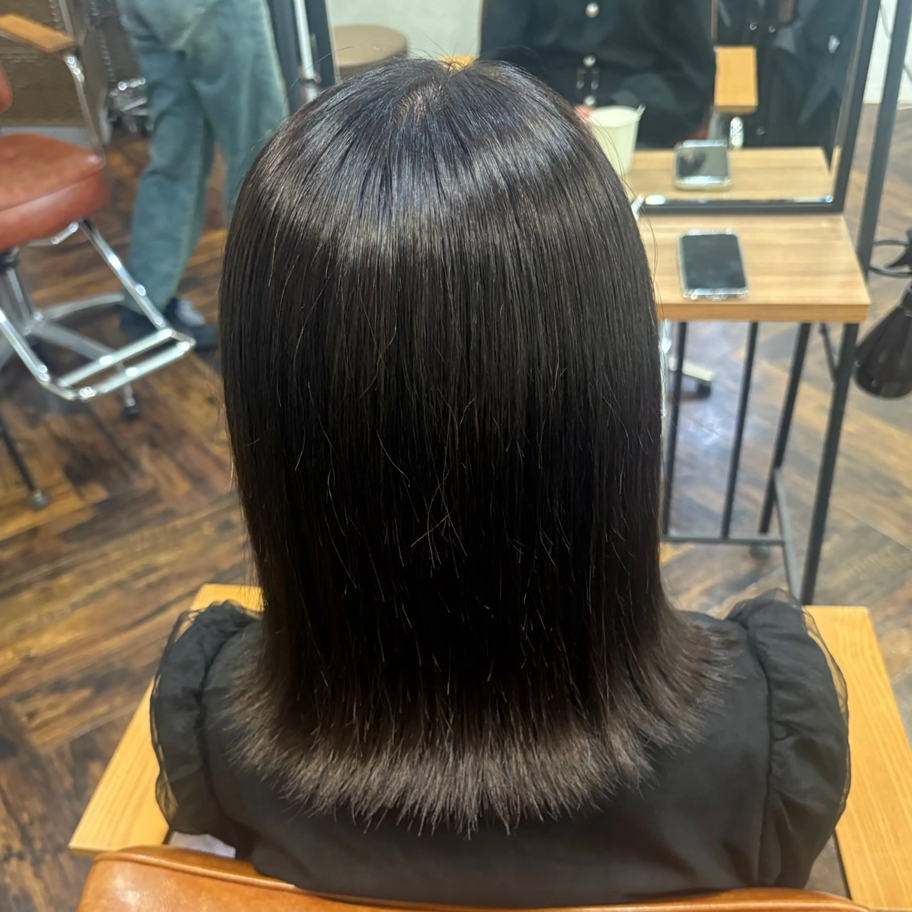 ミディアム カラー ヘアカラー 🩶RUEDA COCORO🩶のヘアスタイル