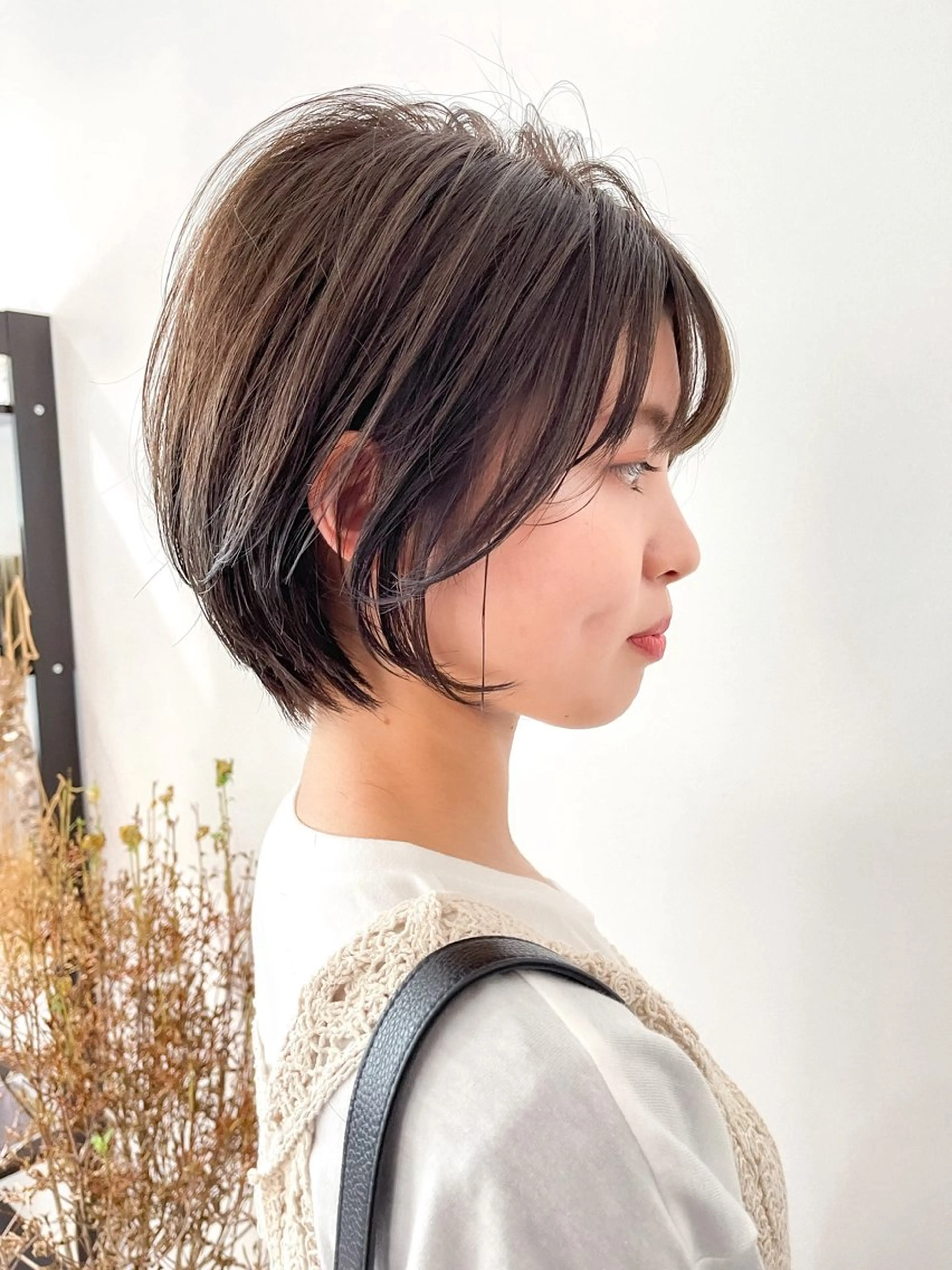 ショート ショートボブ ボブ ショートヘア 梅田 illfrere 所属・イルフレール ryuのヘアスタイル