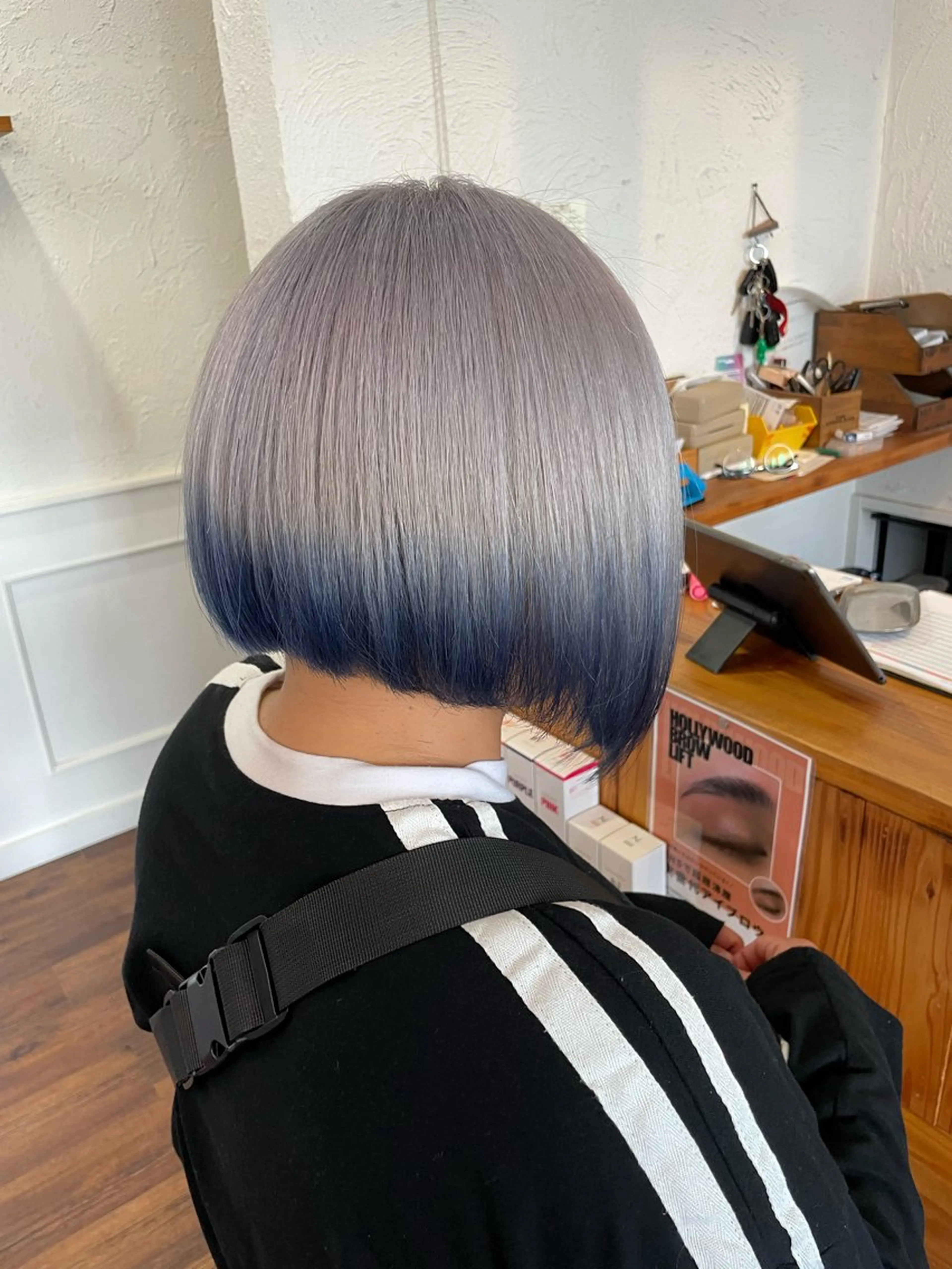 ショート ヘアカラー REGISTA hair  works所属・下林 雅明のヘアスタイル