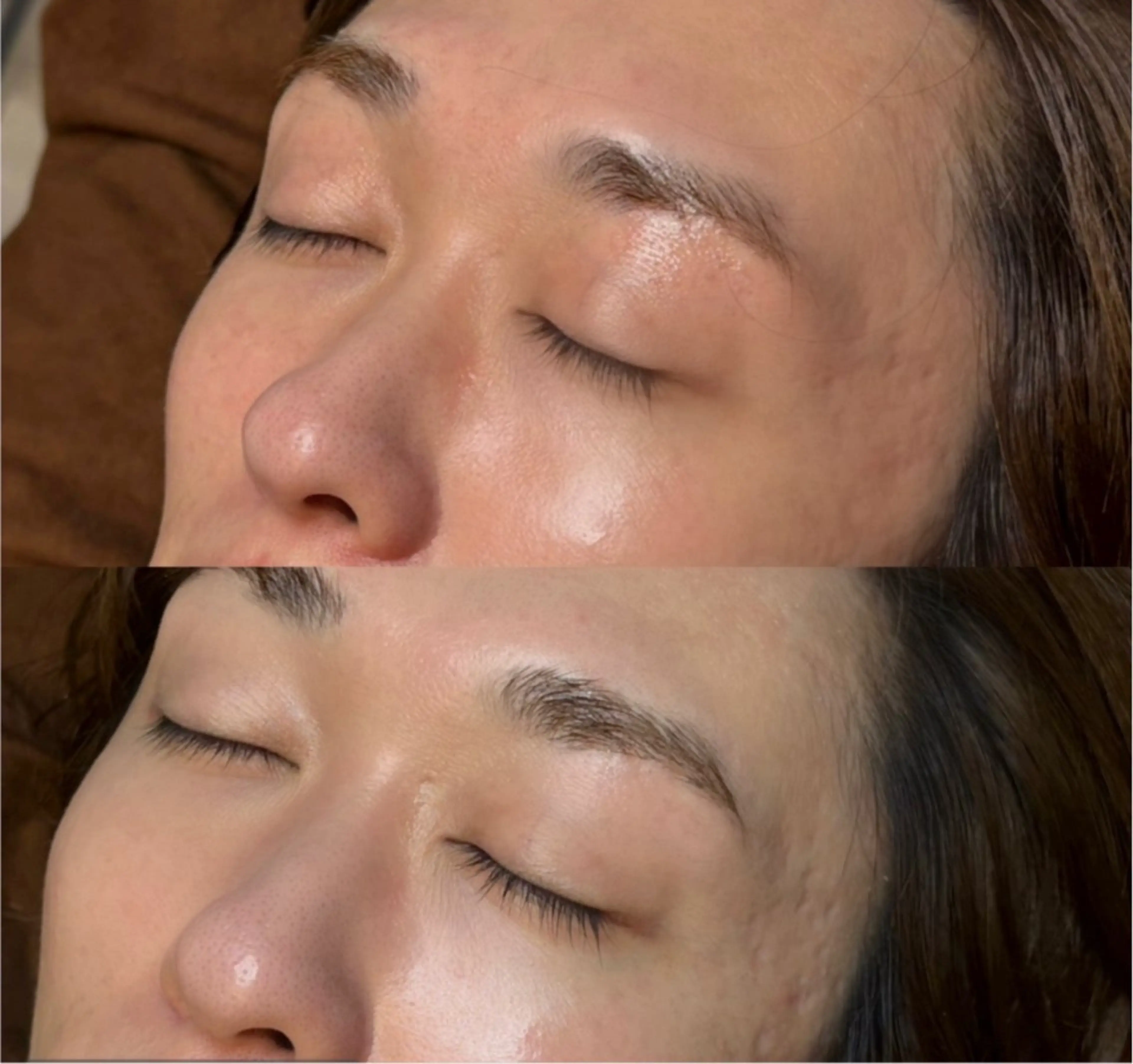 メンズ👨‍💼眉Wax➕眉パーマ➕スパ💆‍♀️余分な毛を整えて清潔感ある理想眉に仕上げます✨快眠ヘッドスパ付き✨の写真