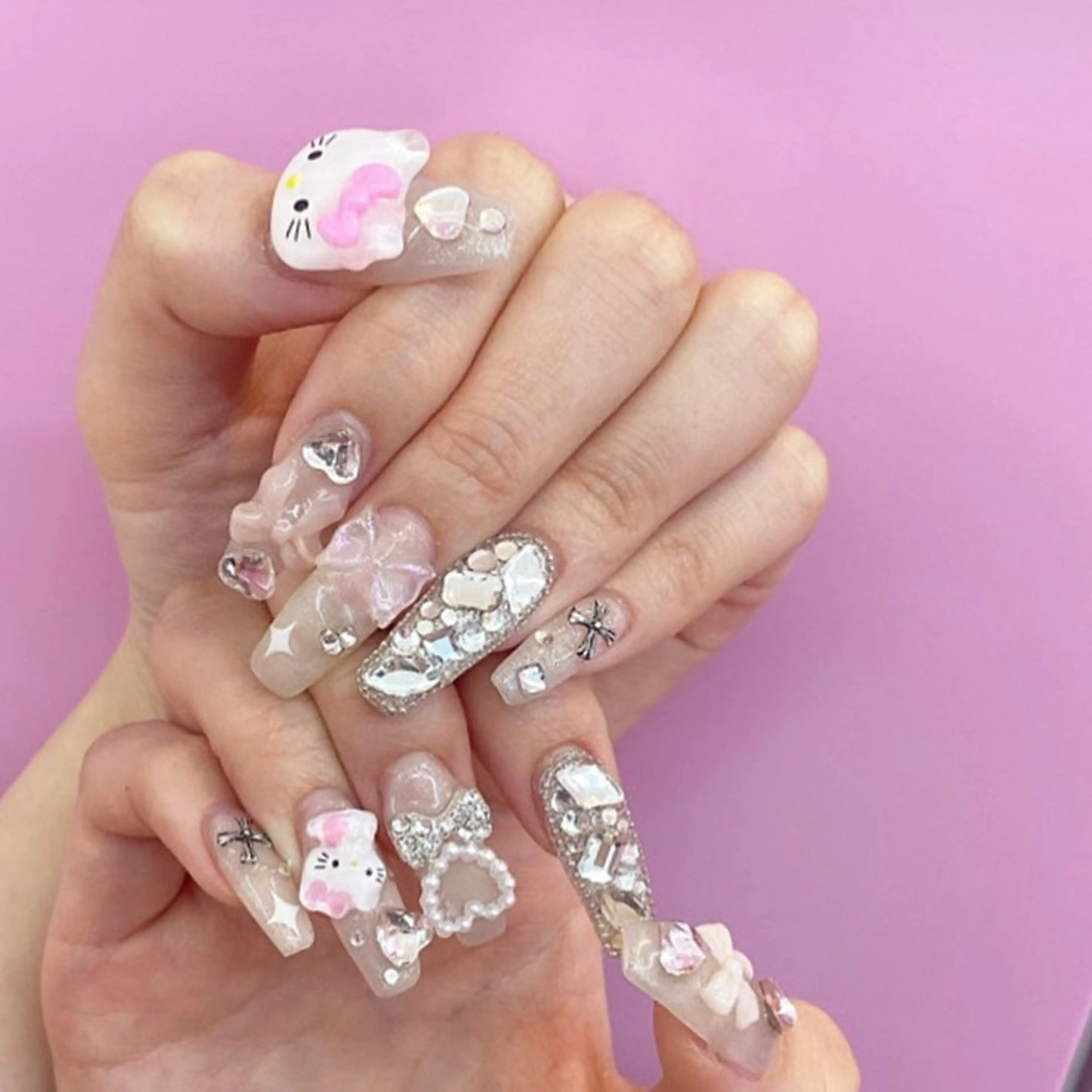 ロング zirnail所属・zir nail 💞KASUMIのネイルデザイン