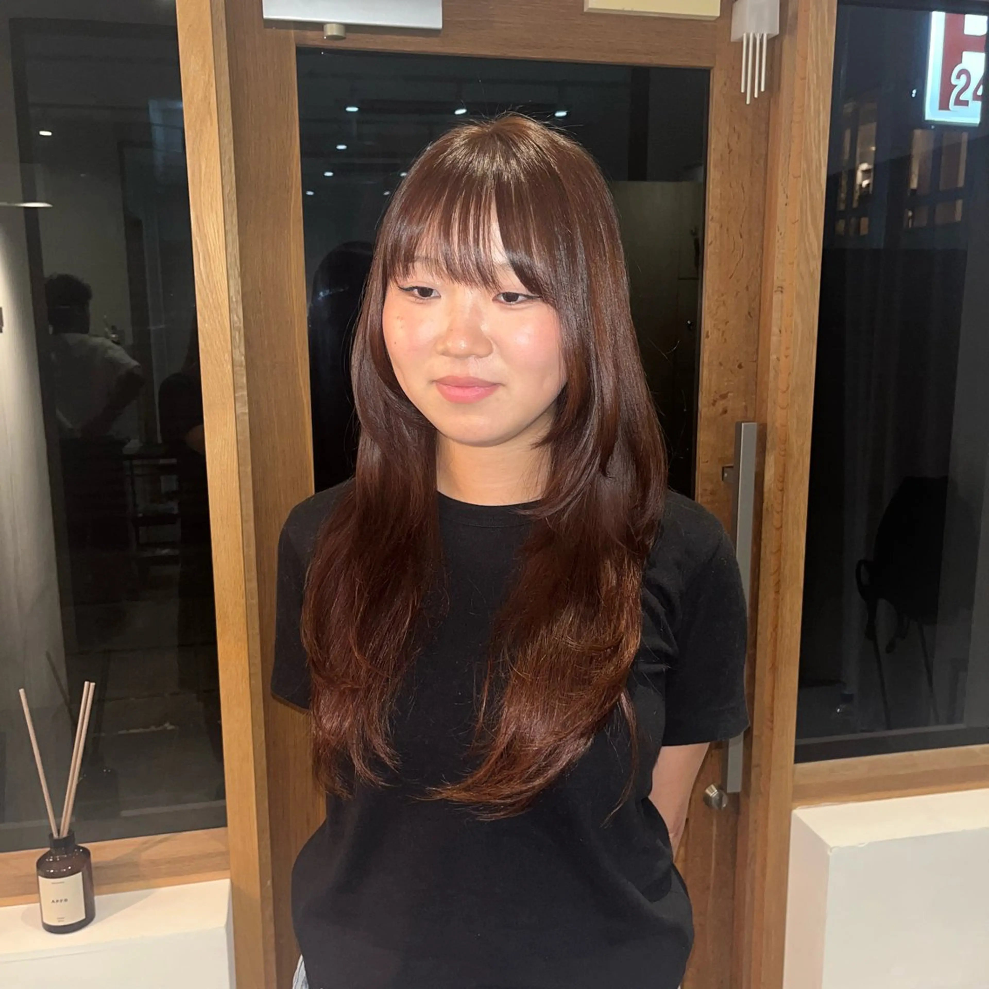 ロング ヘアカラー Wカラー🐾 ハルナのヘアスタイル