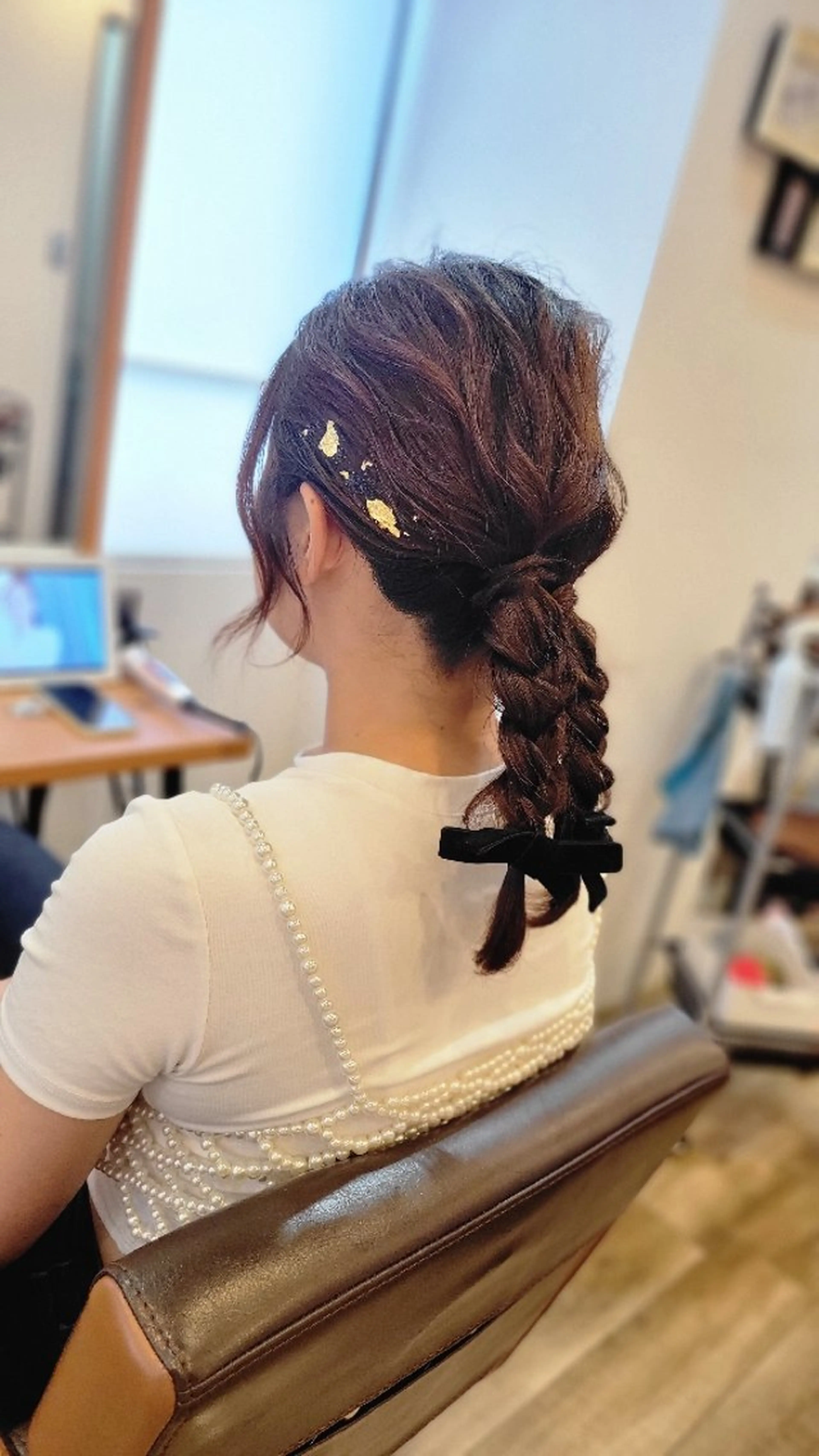 セミロング Agu hair flower所属・E RIのヘアスタイル