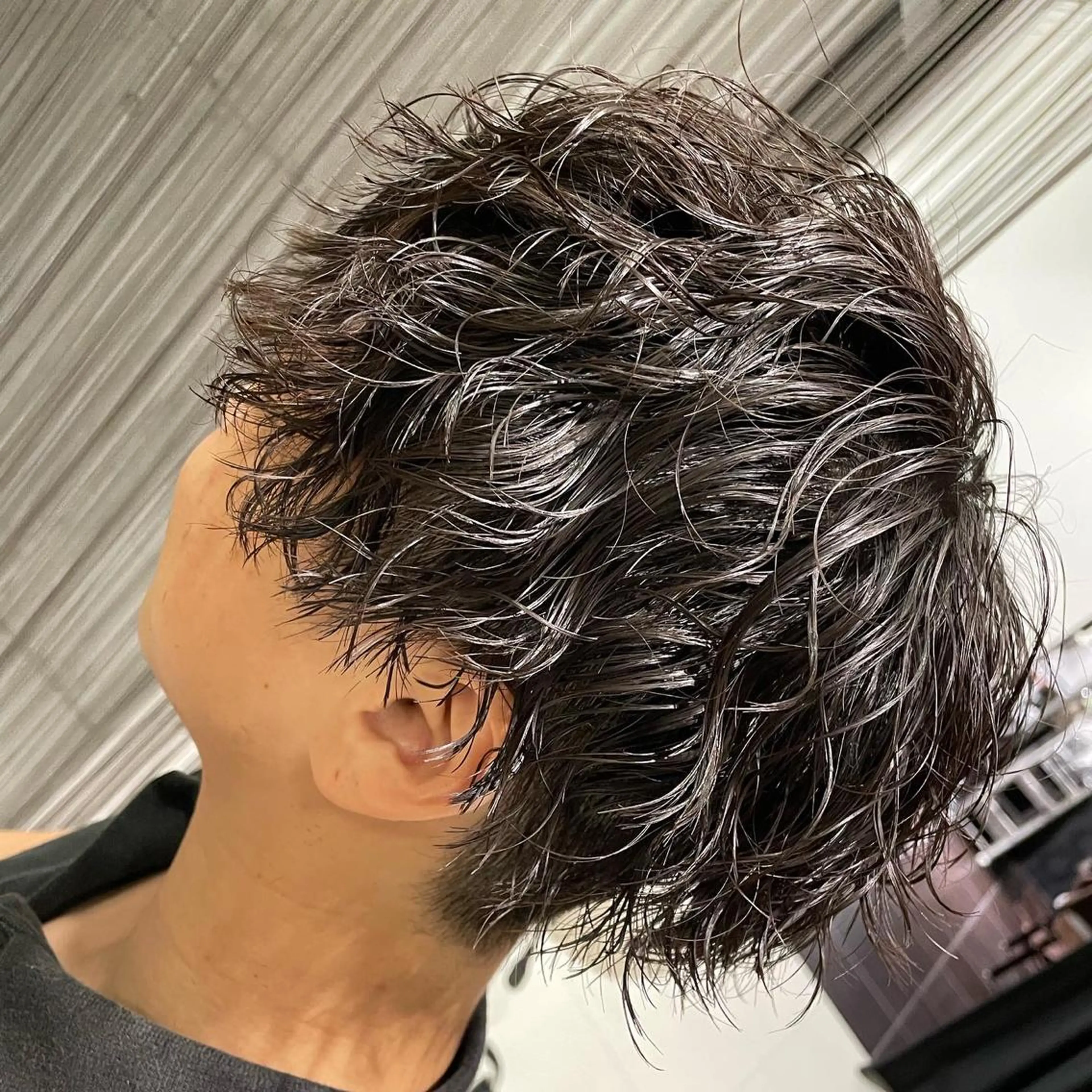 🔗メンズカット&スパイラルパーマ🔗の写真