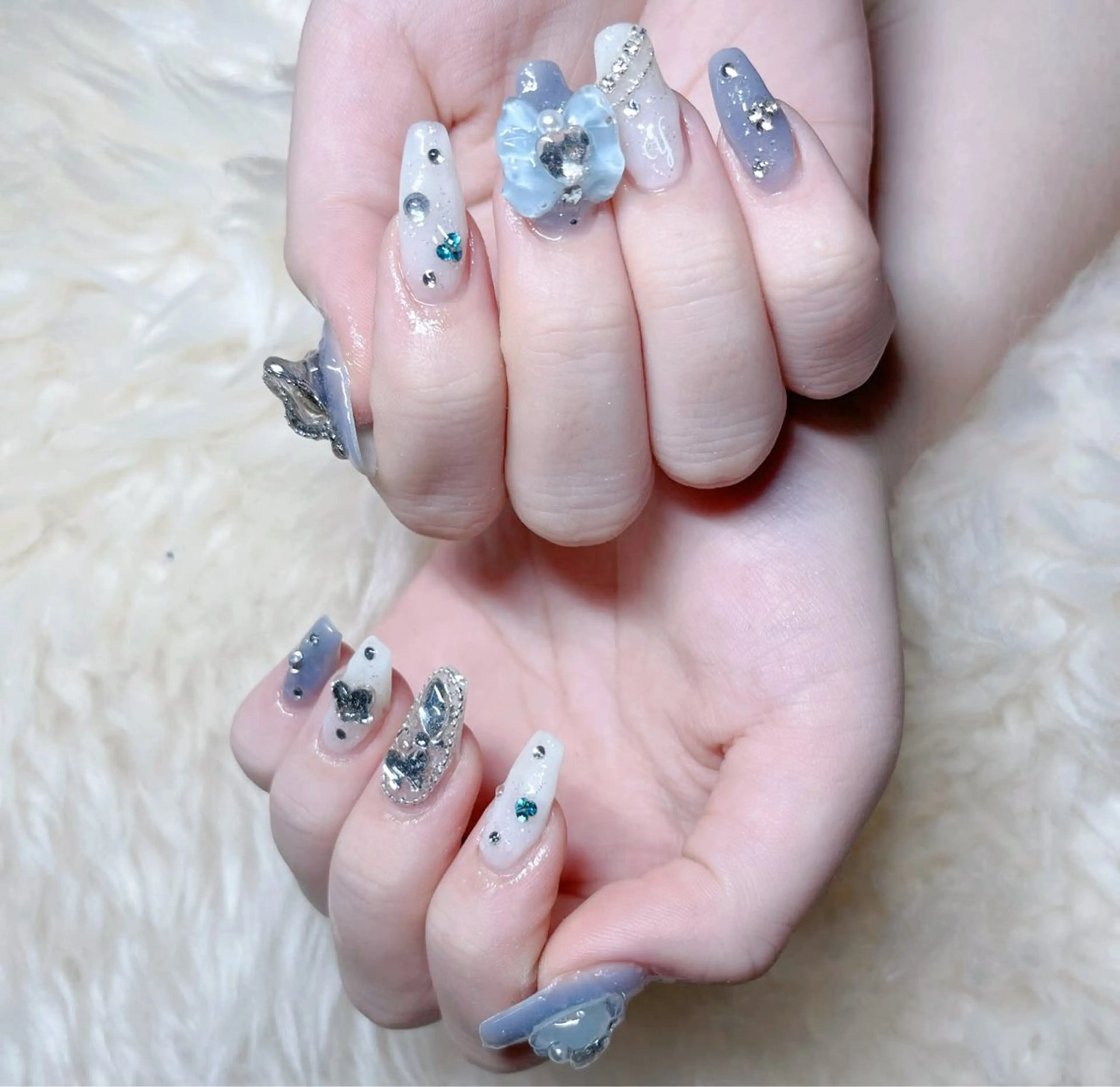 ネイル ハンドネイル ハンドケア 💜MIYA nail川崎店のネイルデザイン