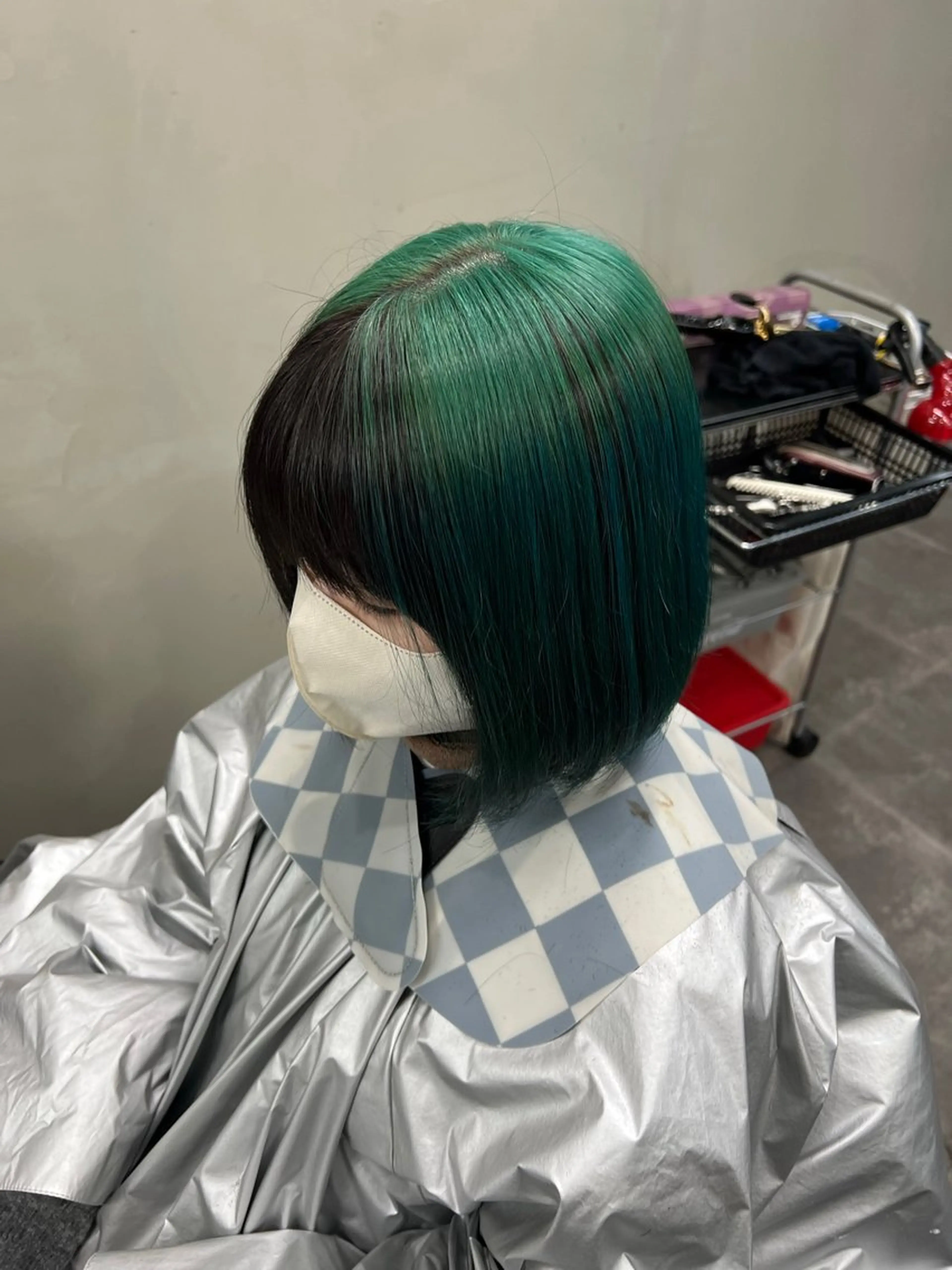 ショート カラー ハイトーンカラー 顔周り/髪質改善特化 /  店長 河井雄貴のヘアスタイル