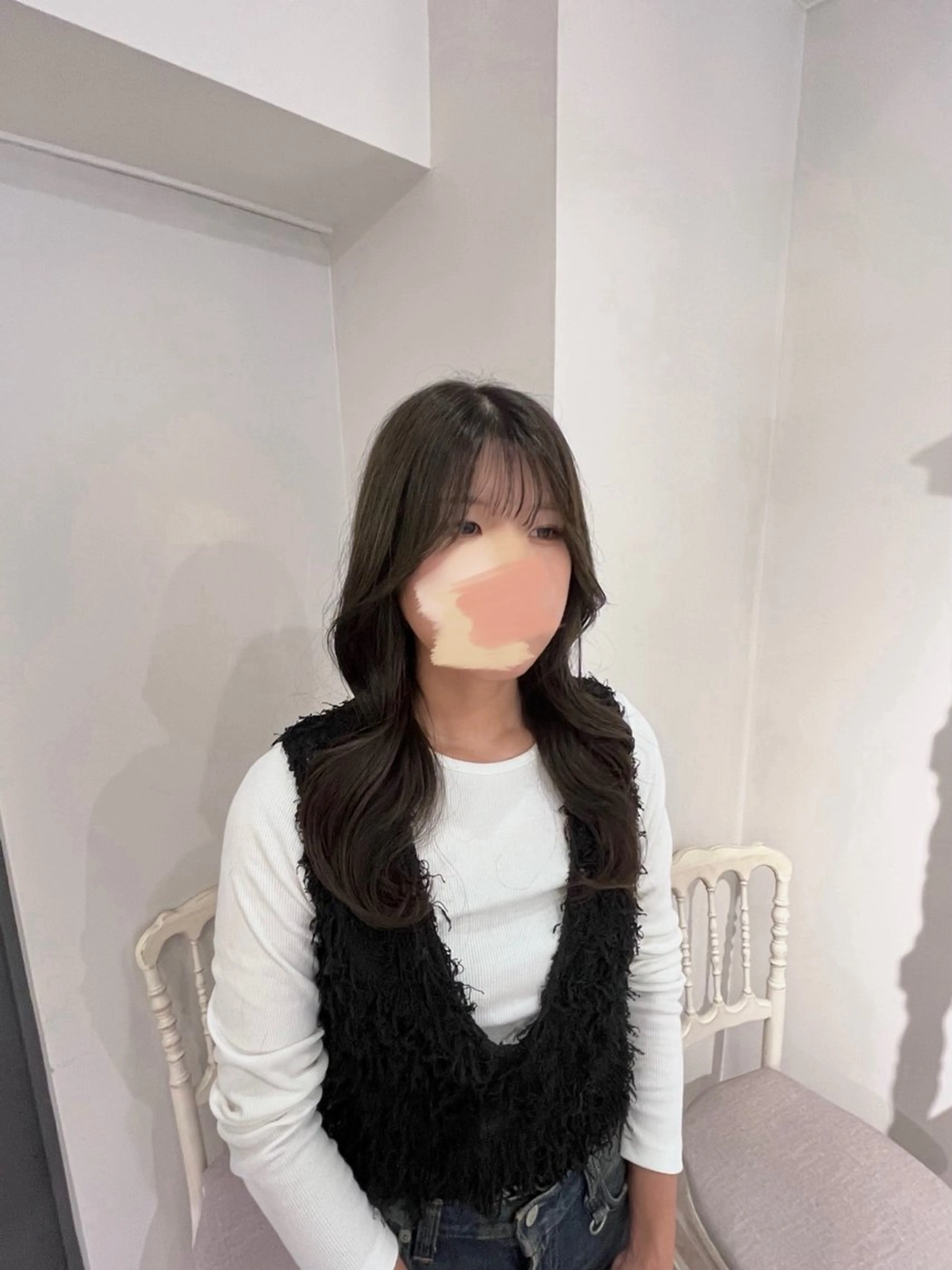 ロング カット ヘアカラー トリートメント CreBiA🫧名駅 馬場のヘアスタイル