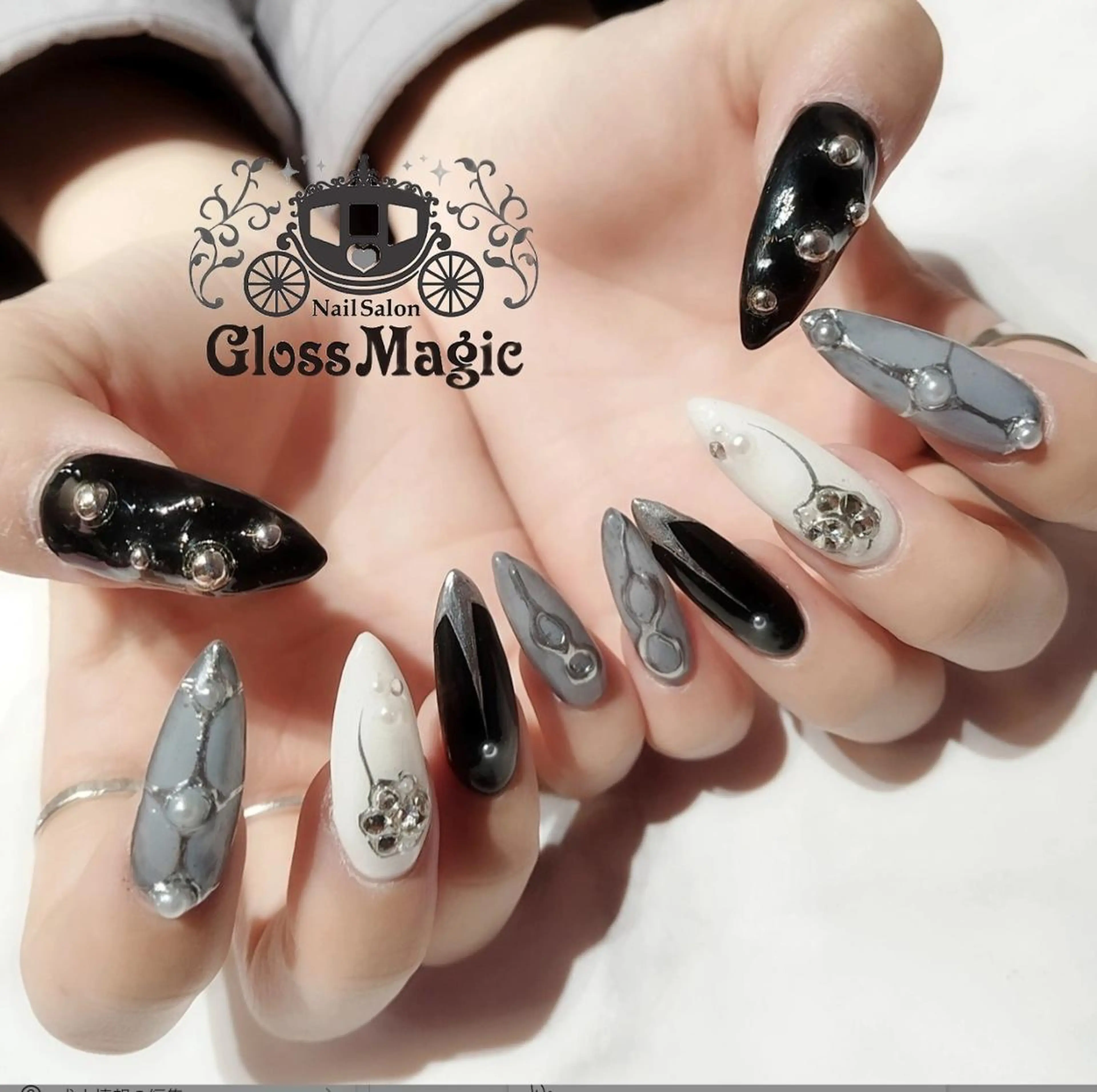 ネイル ハンドネイル あ きのネイルデザイン