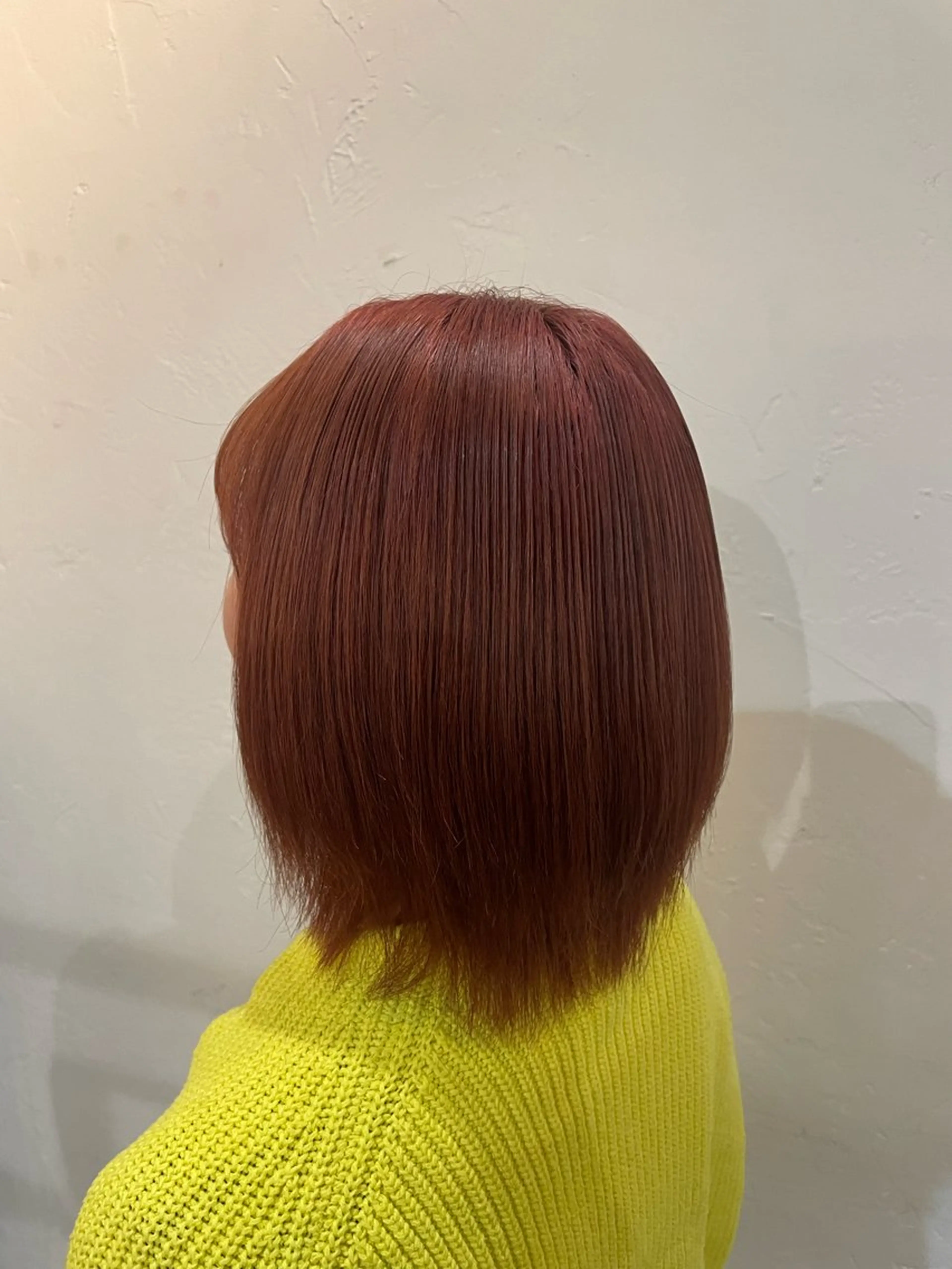 カラー ベージュカラー ブリーチ ピンクカラー ピンクベージュ niuniu所属・萩原 見咲のヘアスタイル
