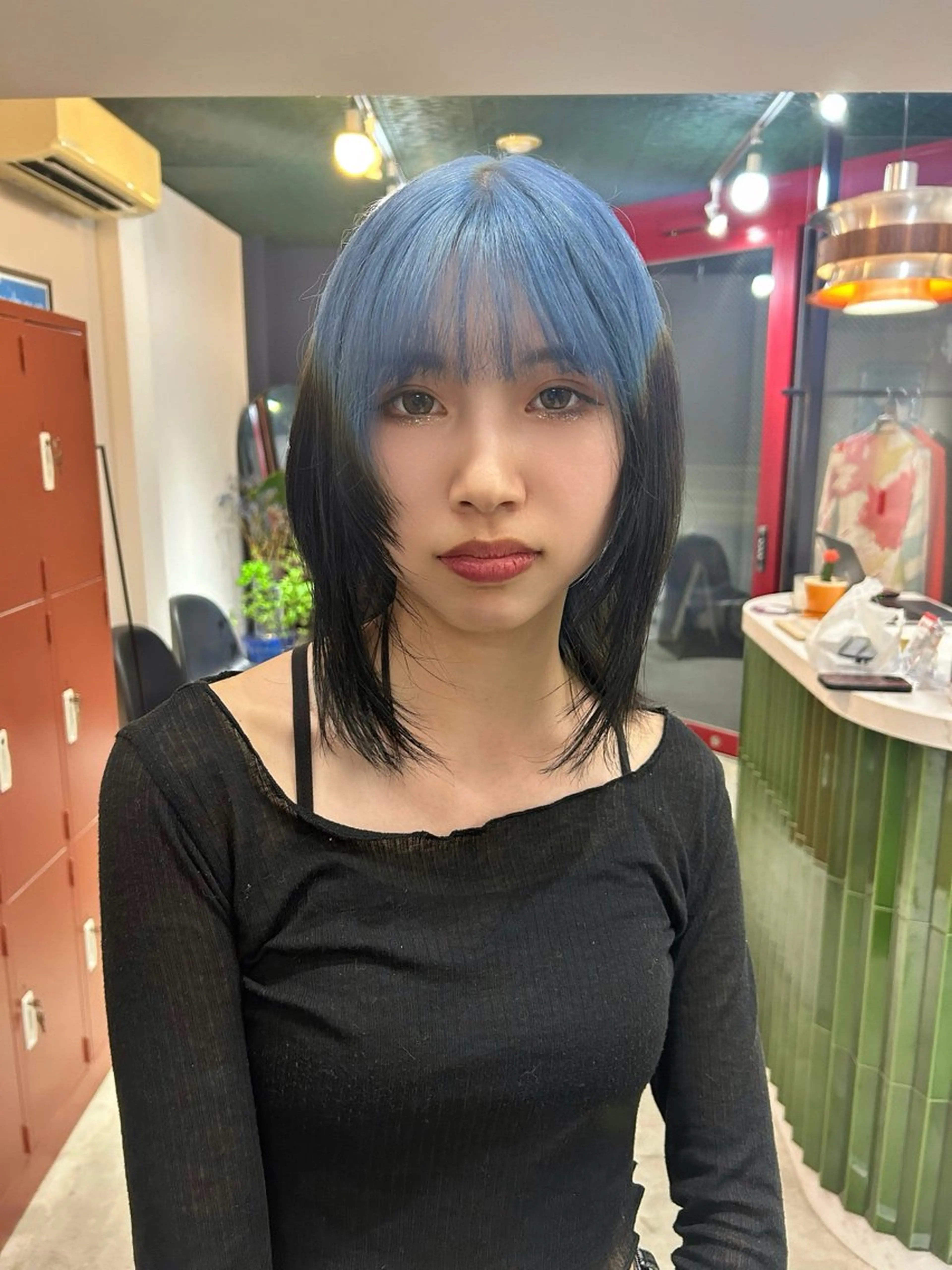 ミディアム カラー ナチュラル・ハイトー ン🏆HINOKIのヘアスタイル