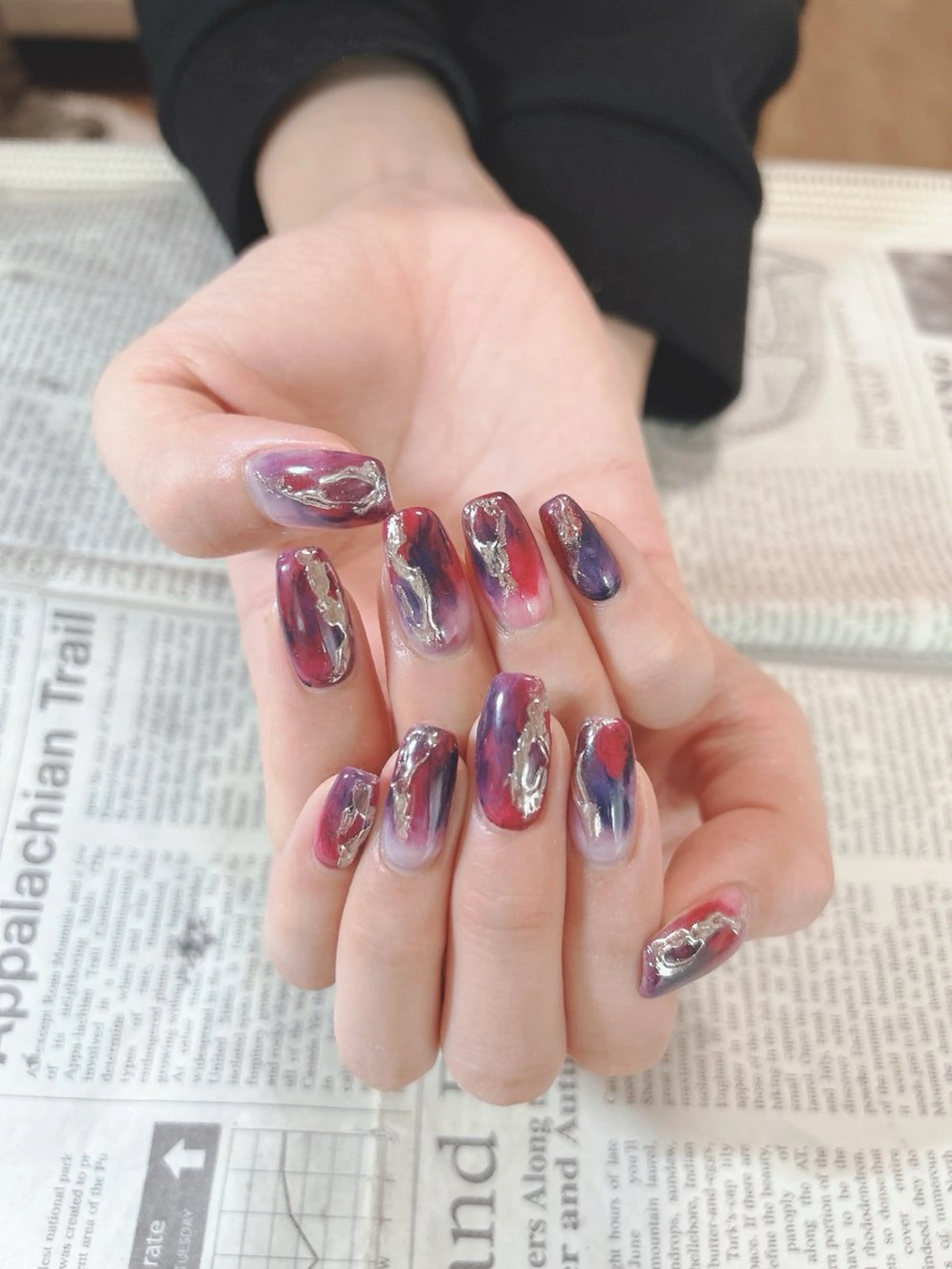 ネイル ハンドネイル ハンドケア 森山 舞のネイルデザイン