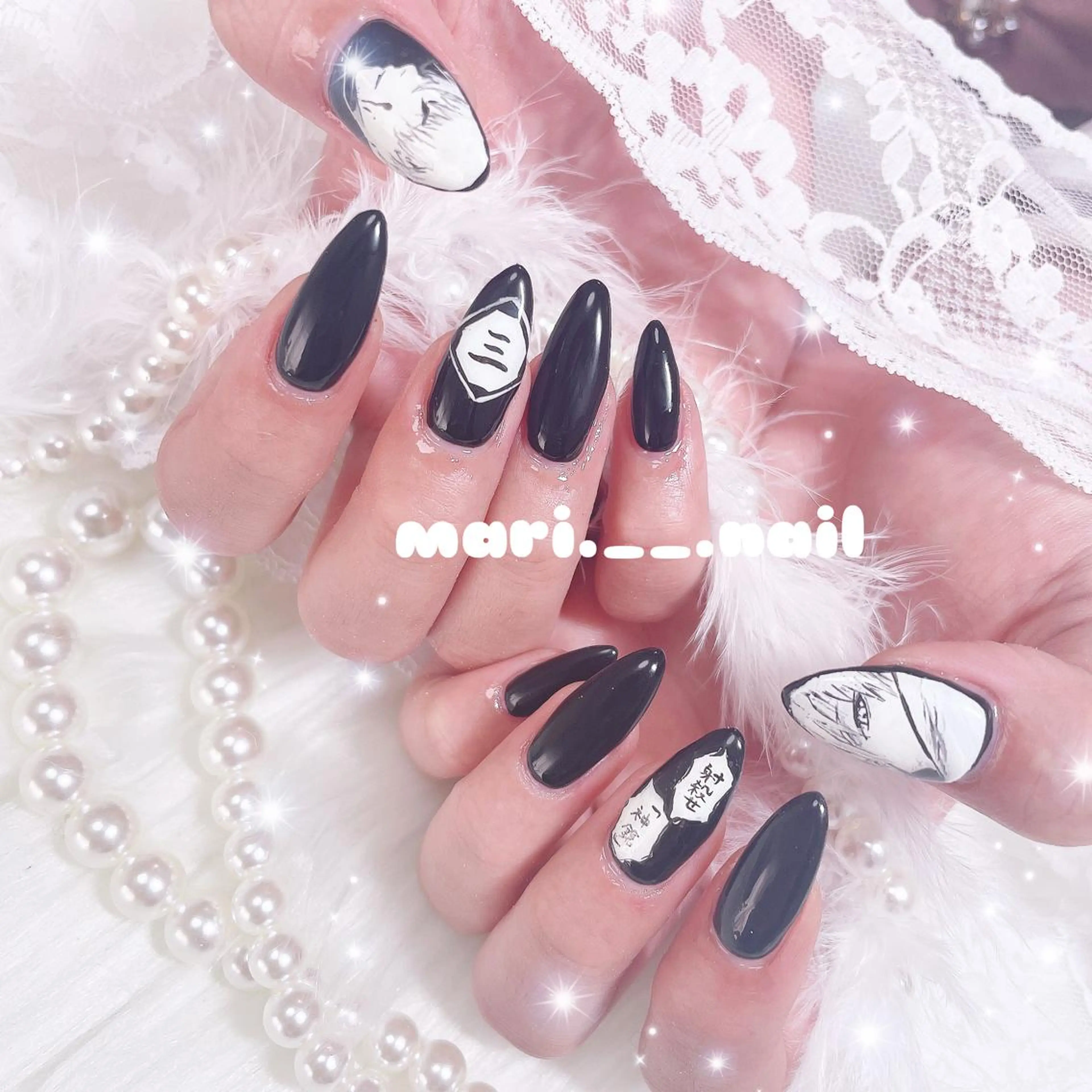 ネイル ハンドネイル 🎀 Mayu 🎀痛ネイルのネイルデザイン