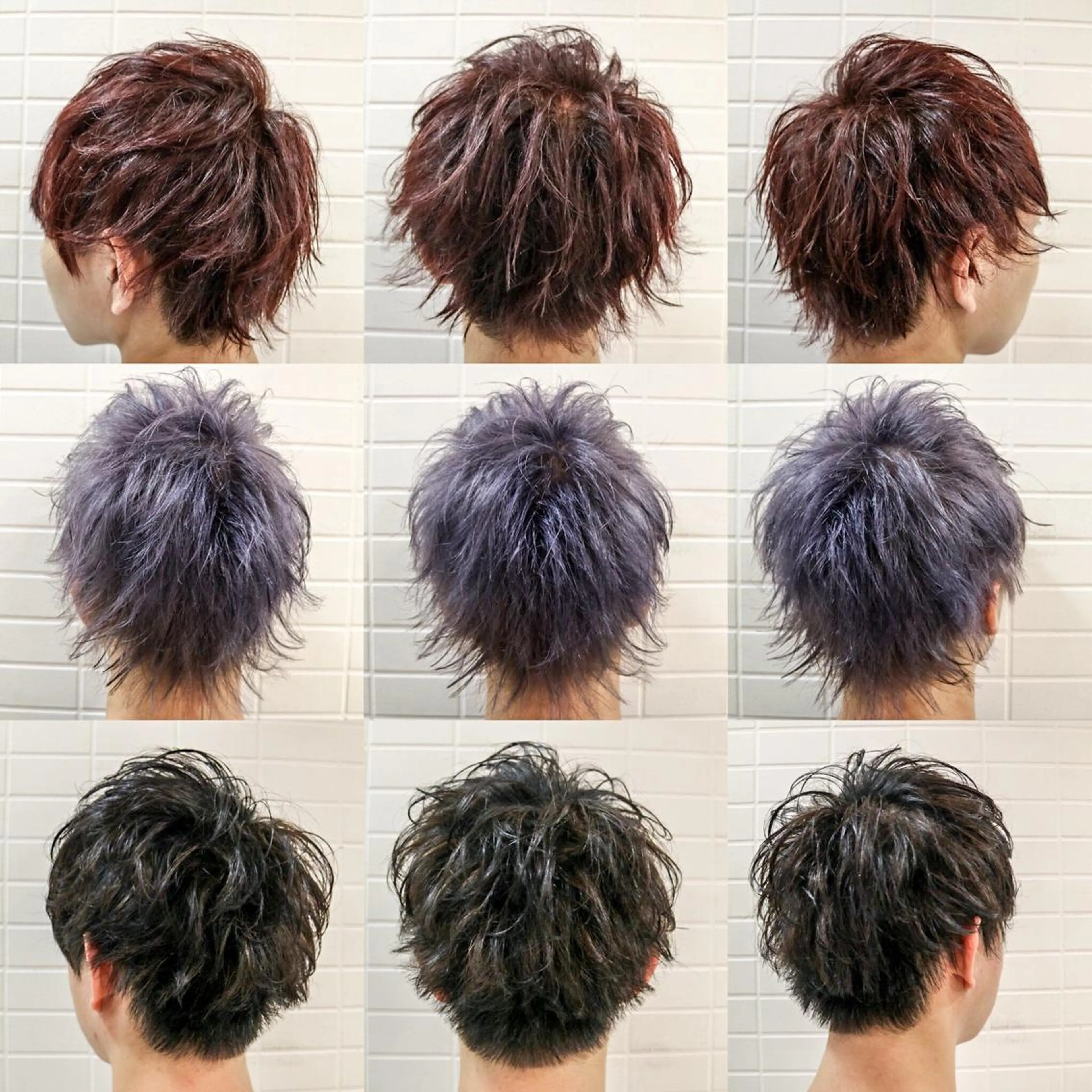 ショート カラー パーマ メンズ ⭐️口コミ5.0⭐️ 当日予約可能👌🏼のヘアスタイル