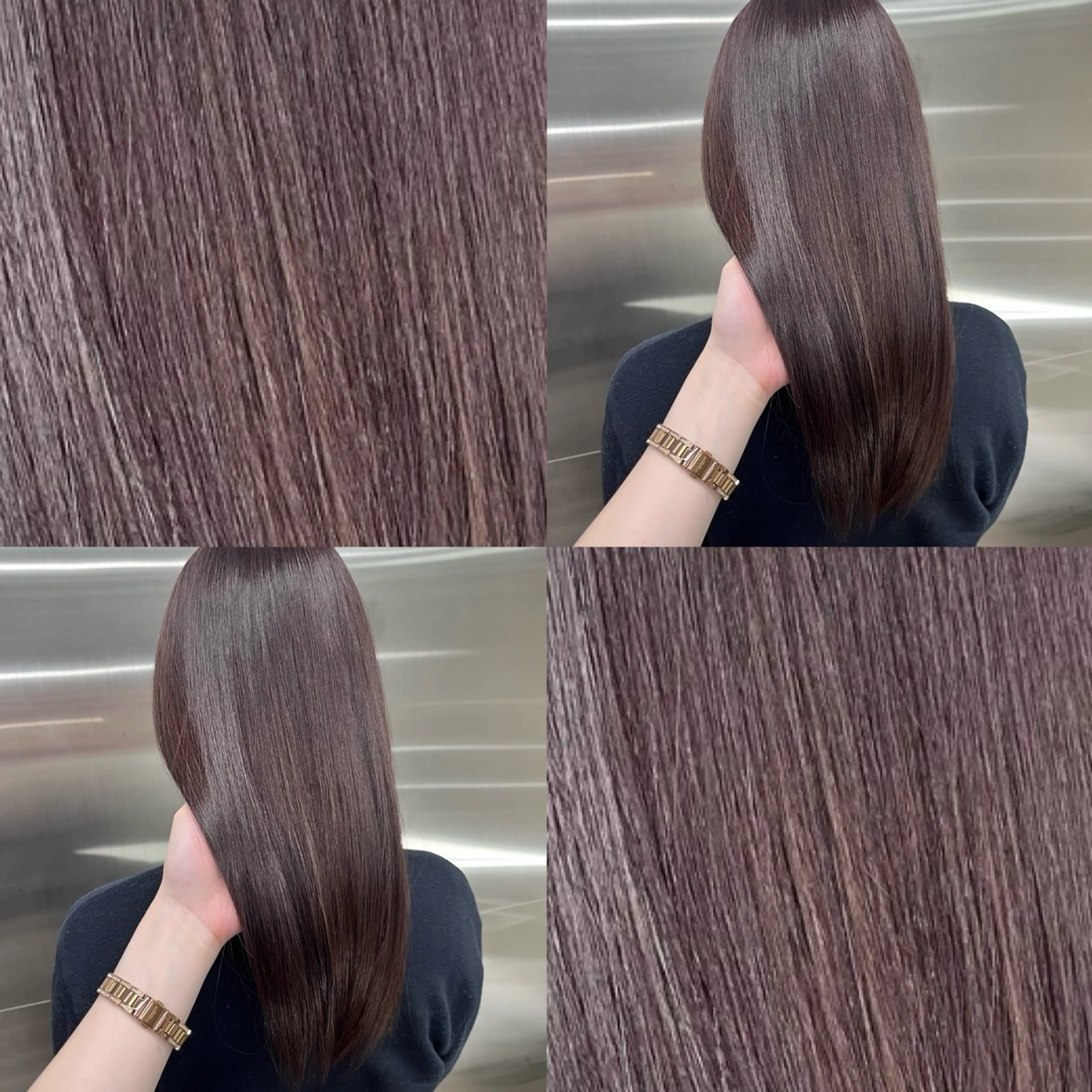 セミロング カラー パーマ ブリーチ ダブルカラー ブリーチなしカラー ヘアカラー トリートメント L’me  TOKYO by youres所属・L'me tokyo 髪質改善🫧木村美姫のヘアスタイル