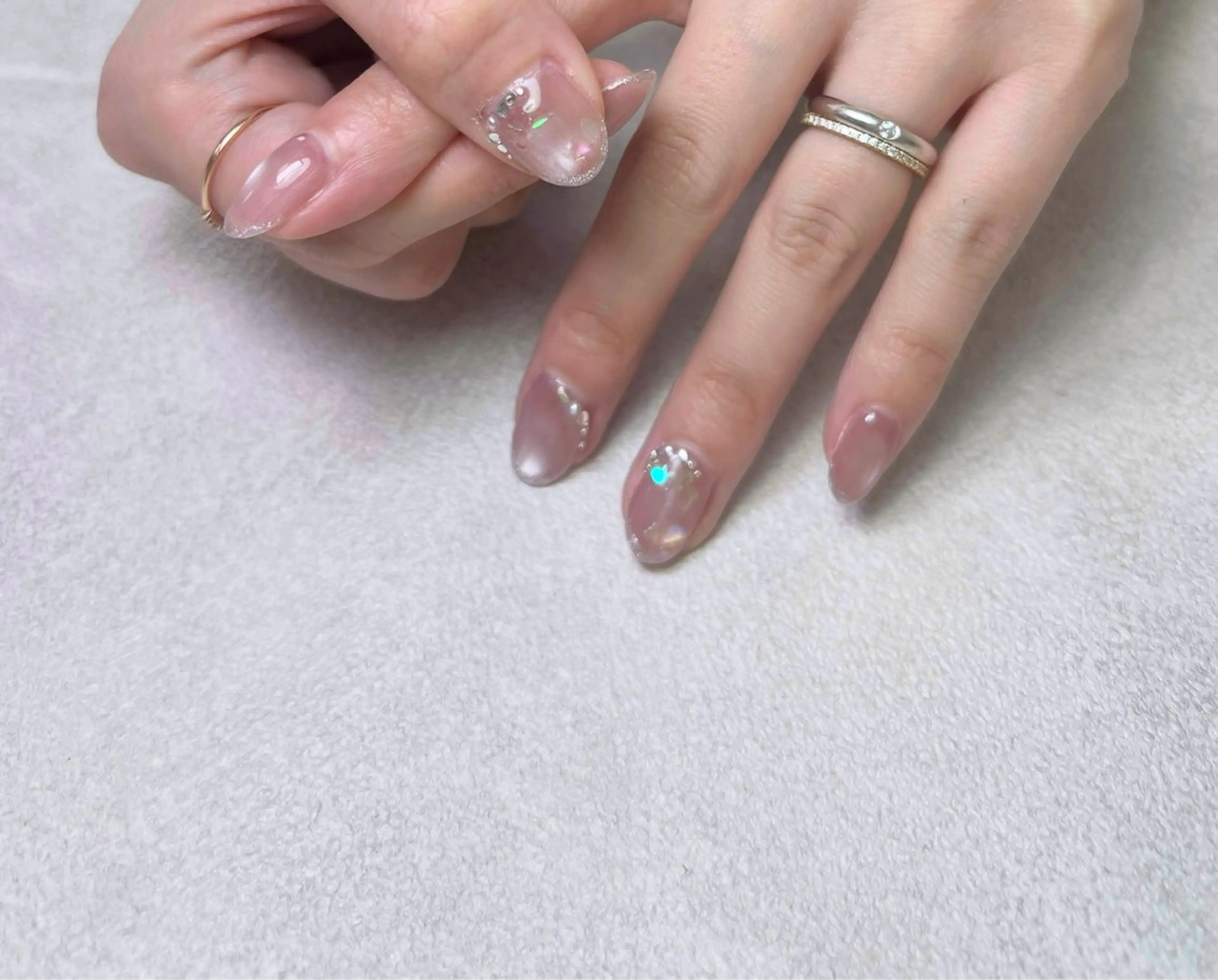 ネイル ハンドネイル ハンドケア ネイリスト ハンのネイルデザイン