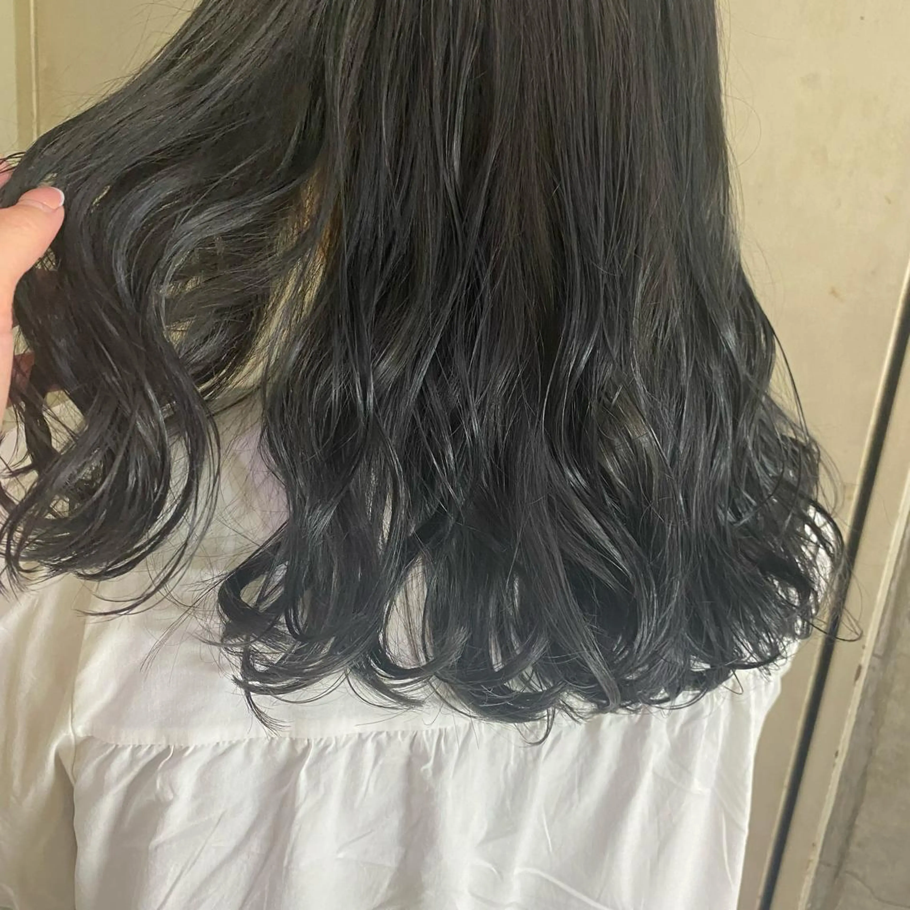 ミディアム カラー グレージュ Legami 熊本(レガーミ)所属・清村 和音のヘアスタイル