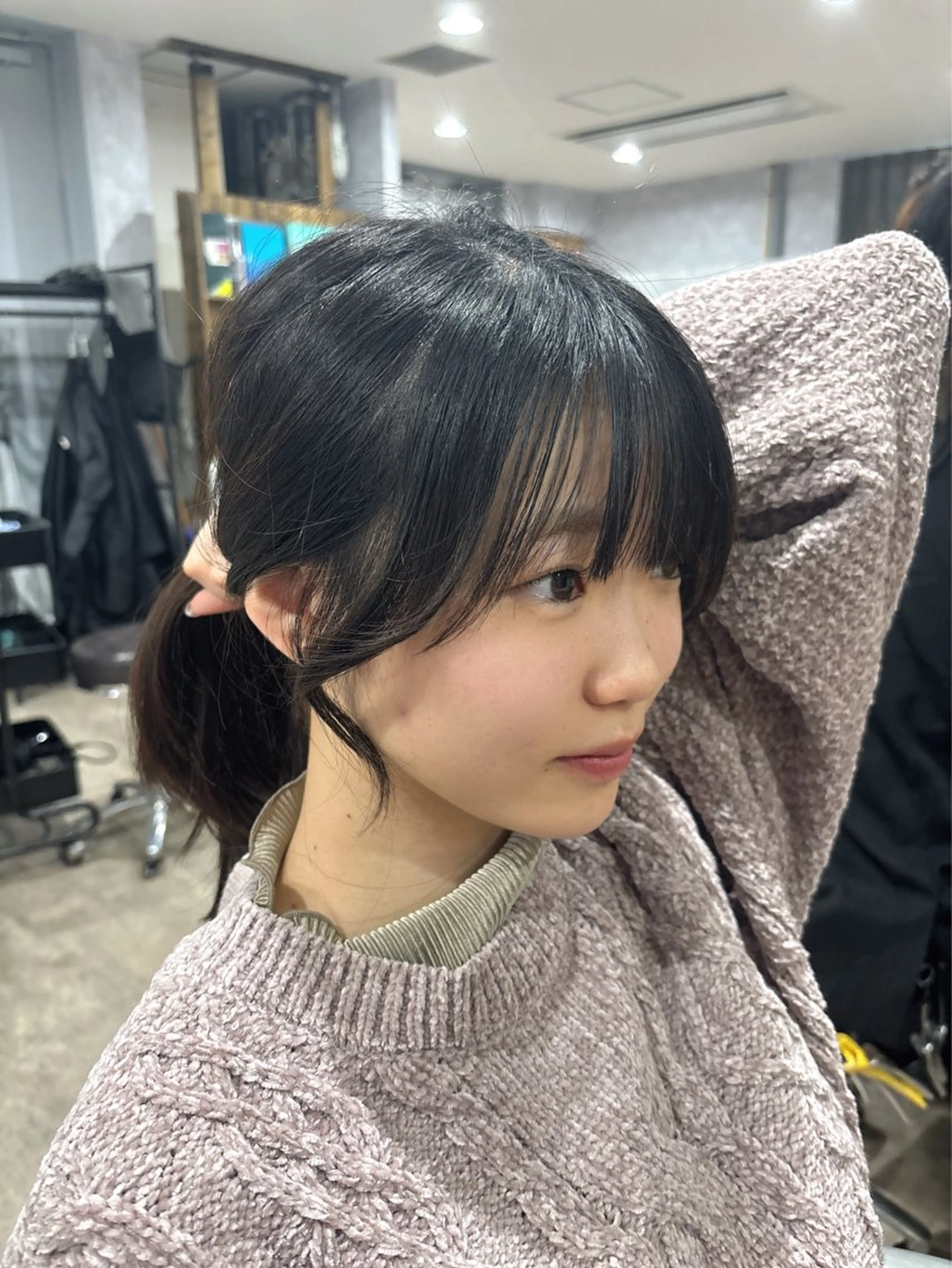 カラー カット ヘアカラー トリートメント 顔まわり/W カラー/リョウのヘアスタイル