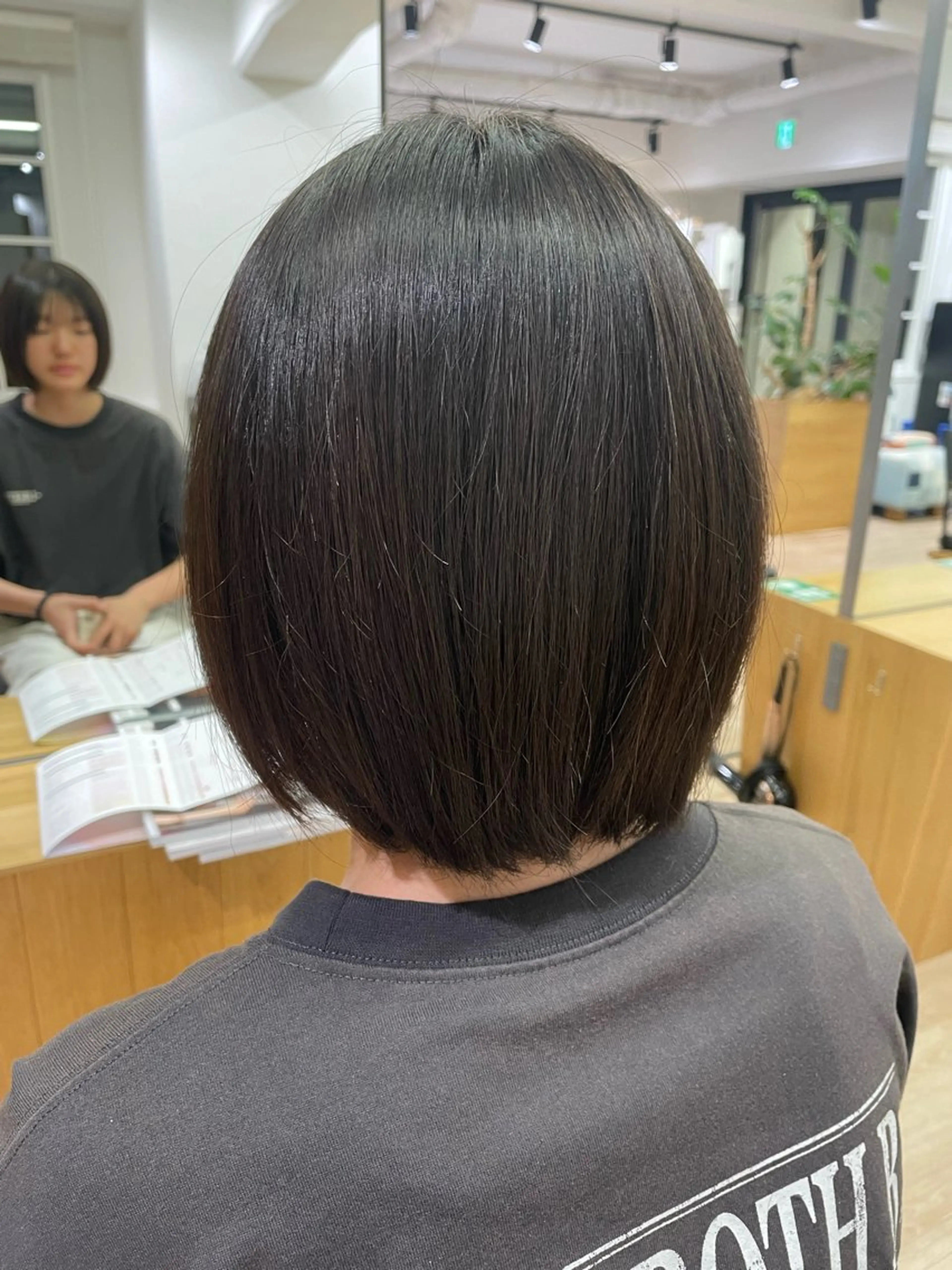 ミディアム 外ハネヘア モデル募集中🍤 清水 美陽のヘアスタイル