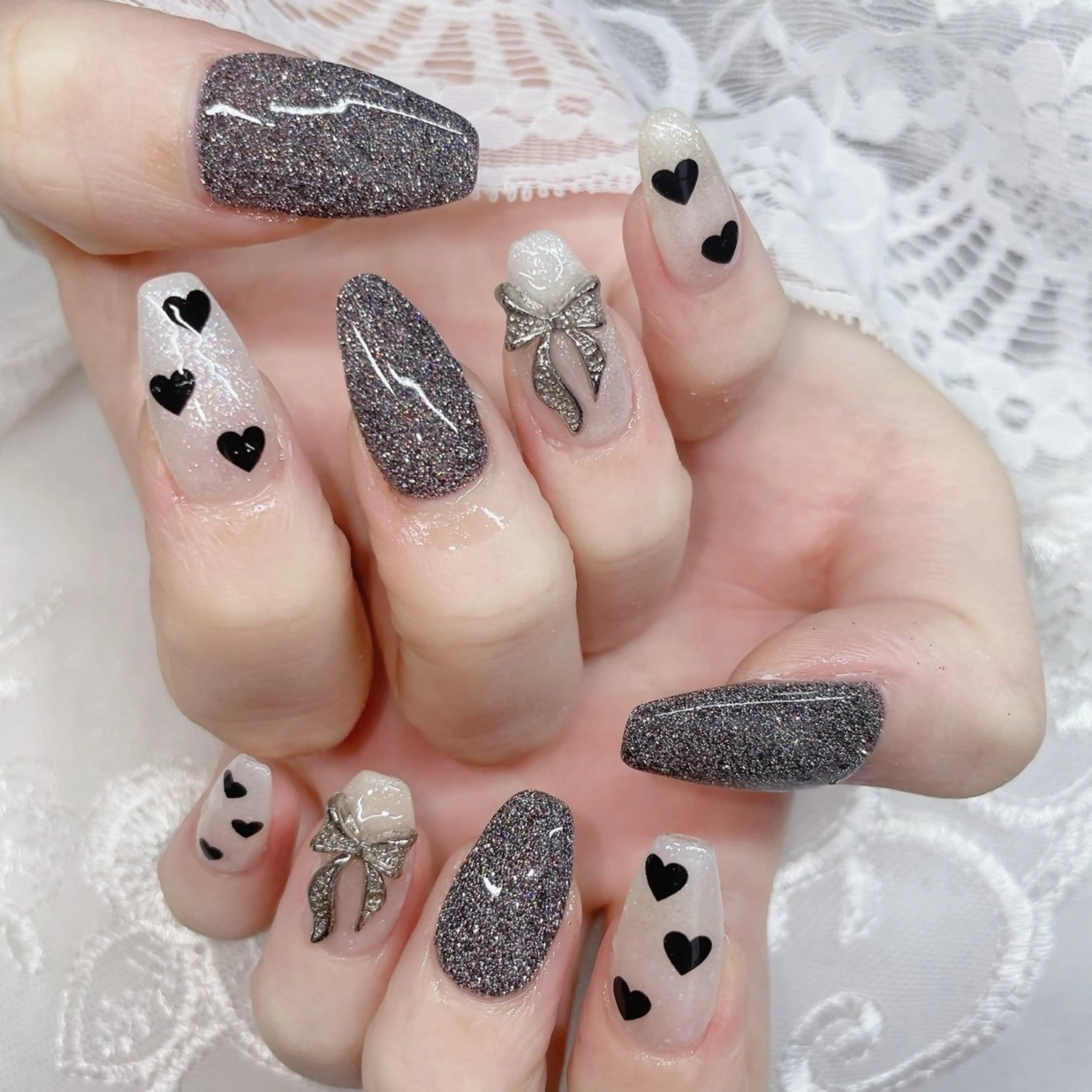 ネイル ハンドネイル ハンドケア 💜MIYA nail川崎店のネイルデザイン