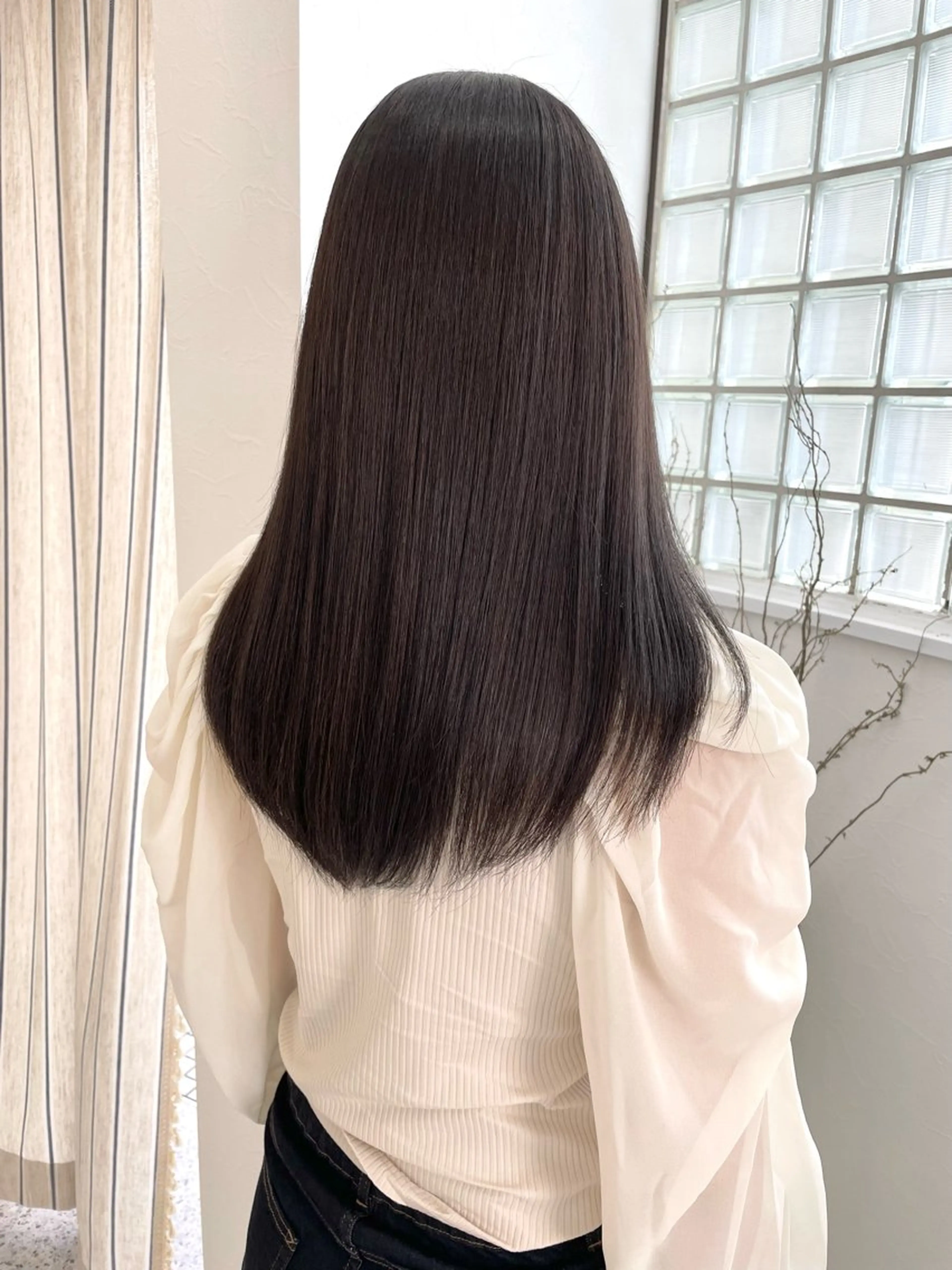 ロング カラー ヘアアレンジ カット ヘアカラー トリートメント JIEN 🌷 sakuraのヘアスタイル