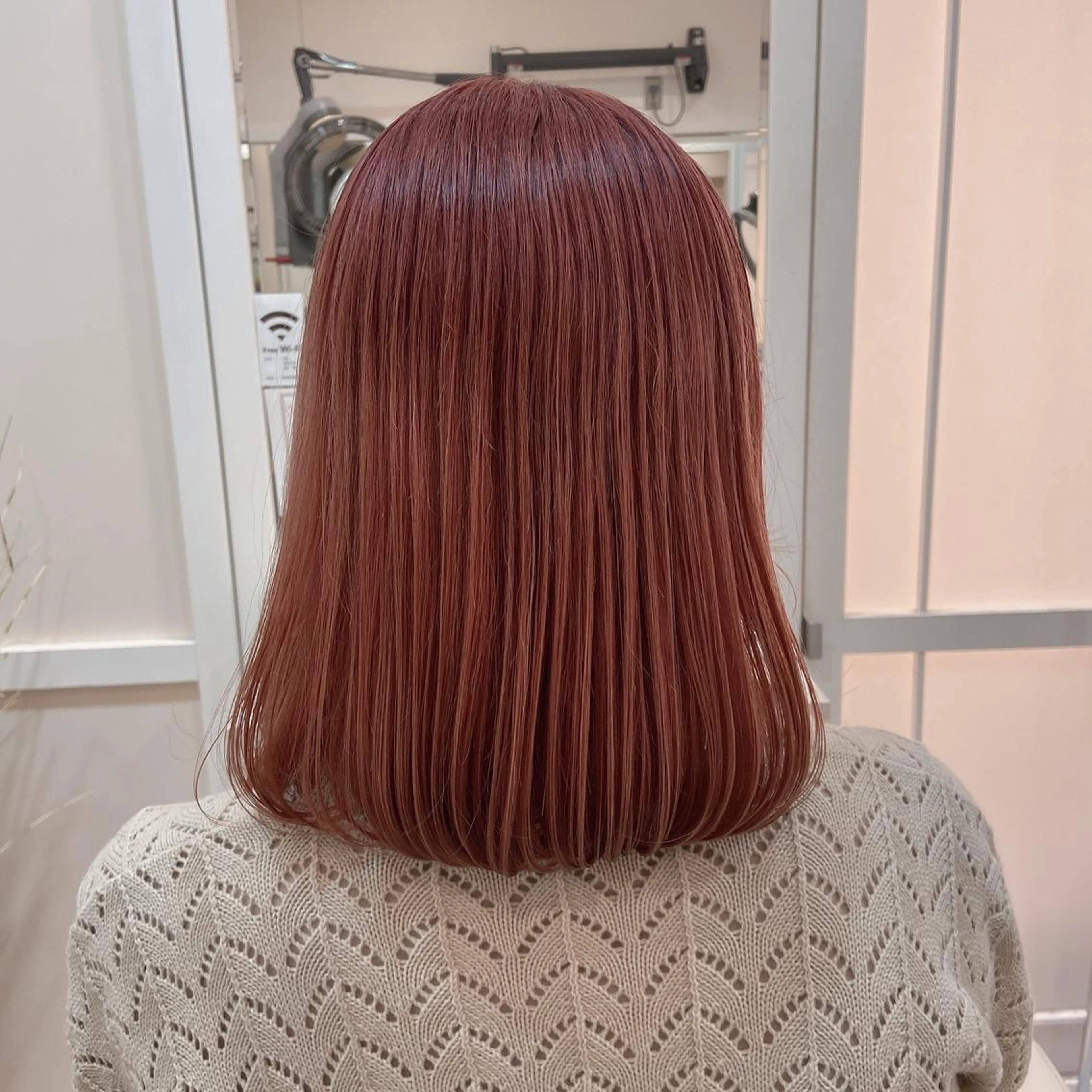 ミディアム カラー ヘアアレンジ ヘアカラー トリートメント Mirai 🧸のヘアスタイル