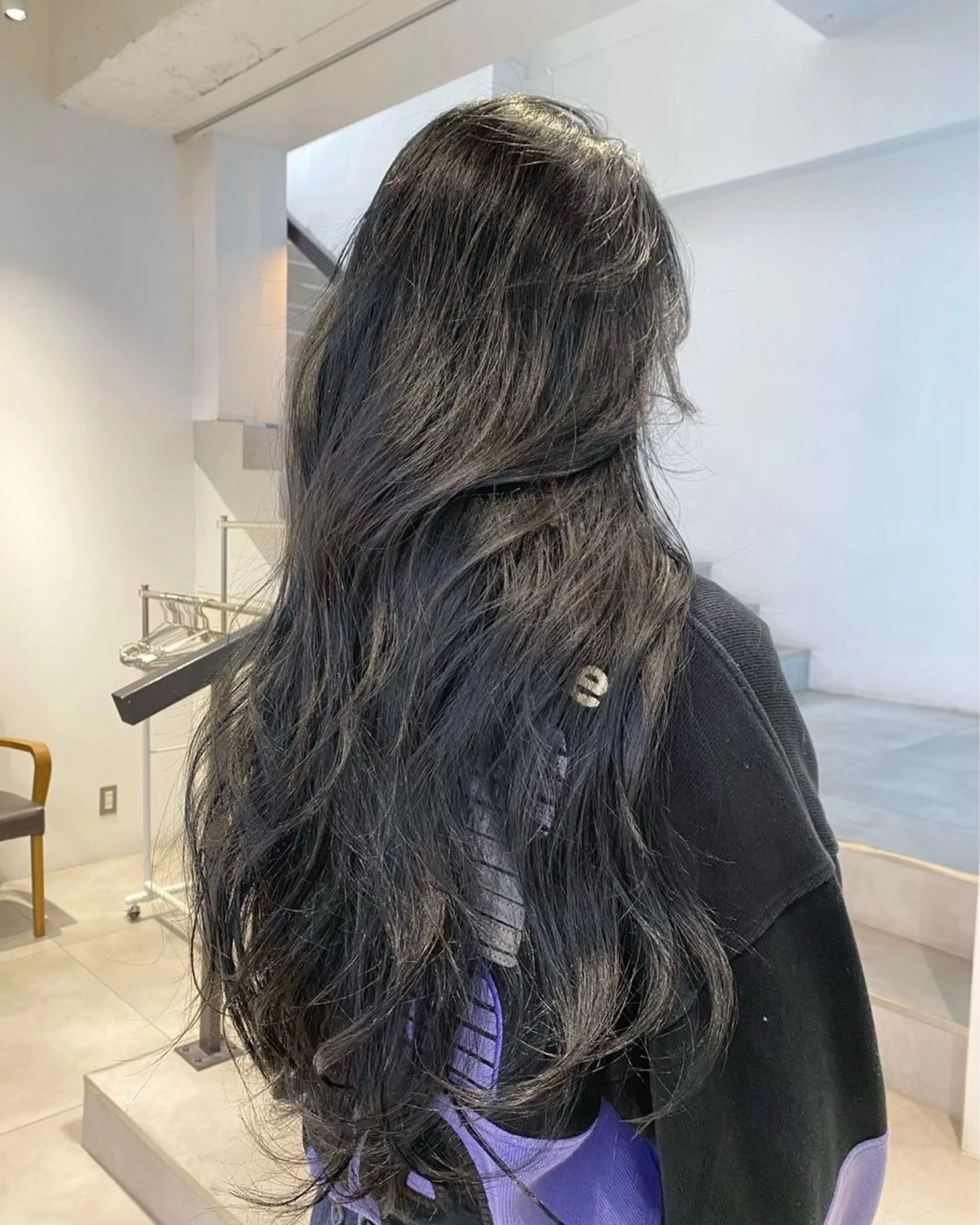 ロング カラー ハイトーンデザイン 🪐·˚⌖MIHOのヘアスタイル