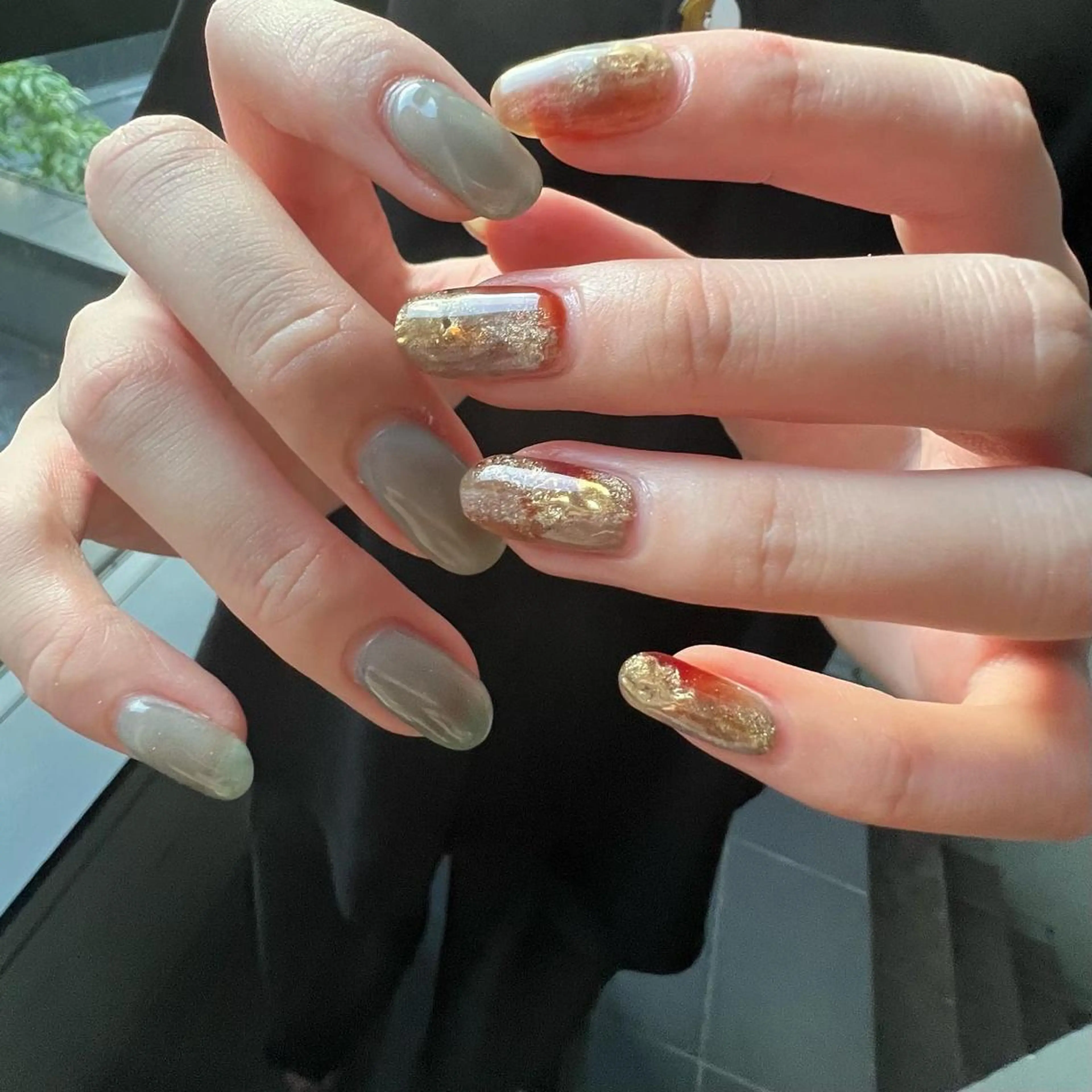 ネイル ハンドネイル nuás nailのネイルデザイン