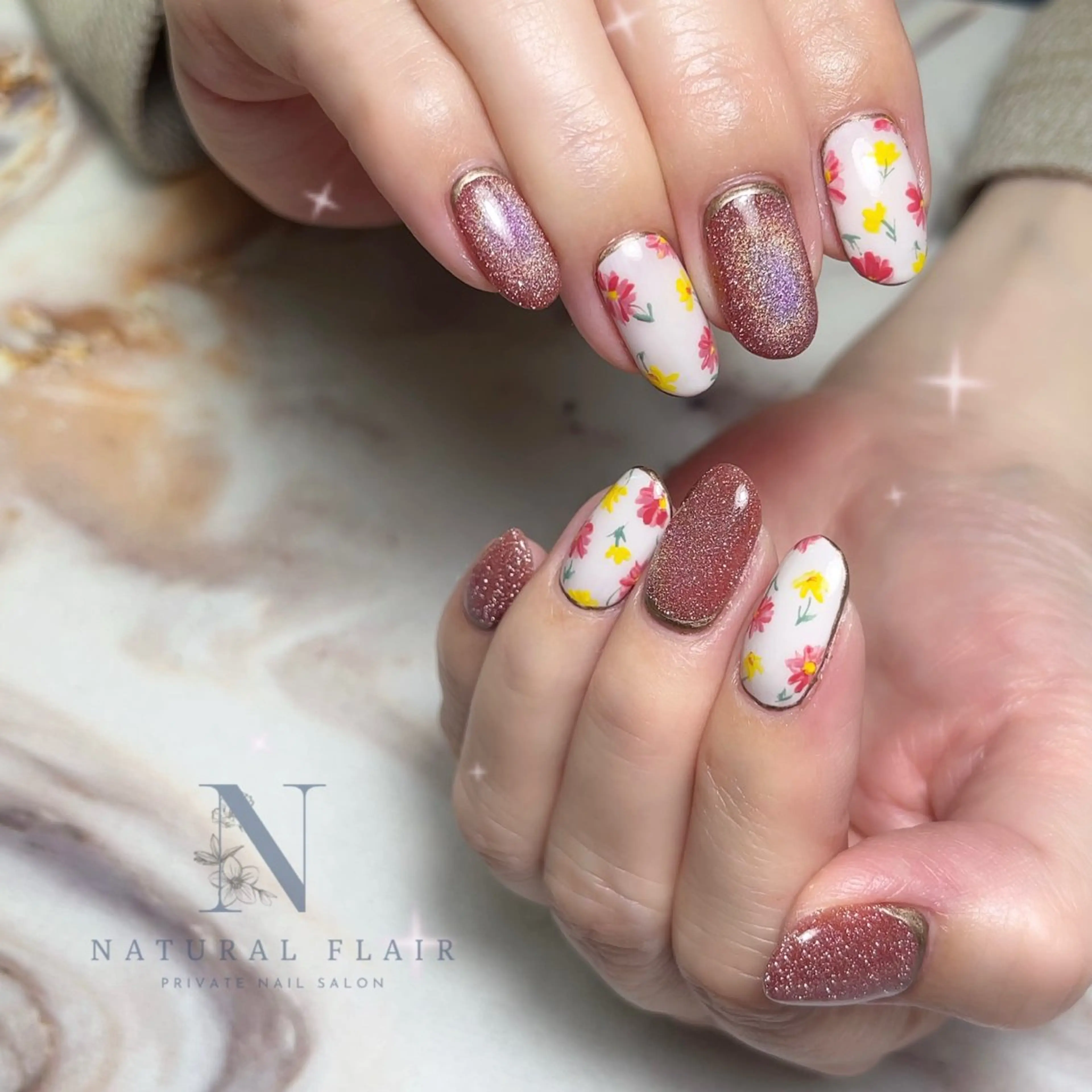 ネイル ハンドネイル natural flairのネイルデザイン