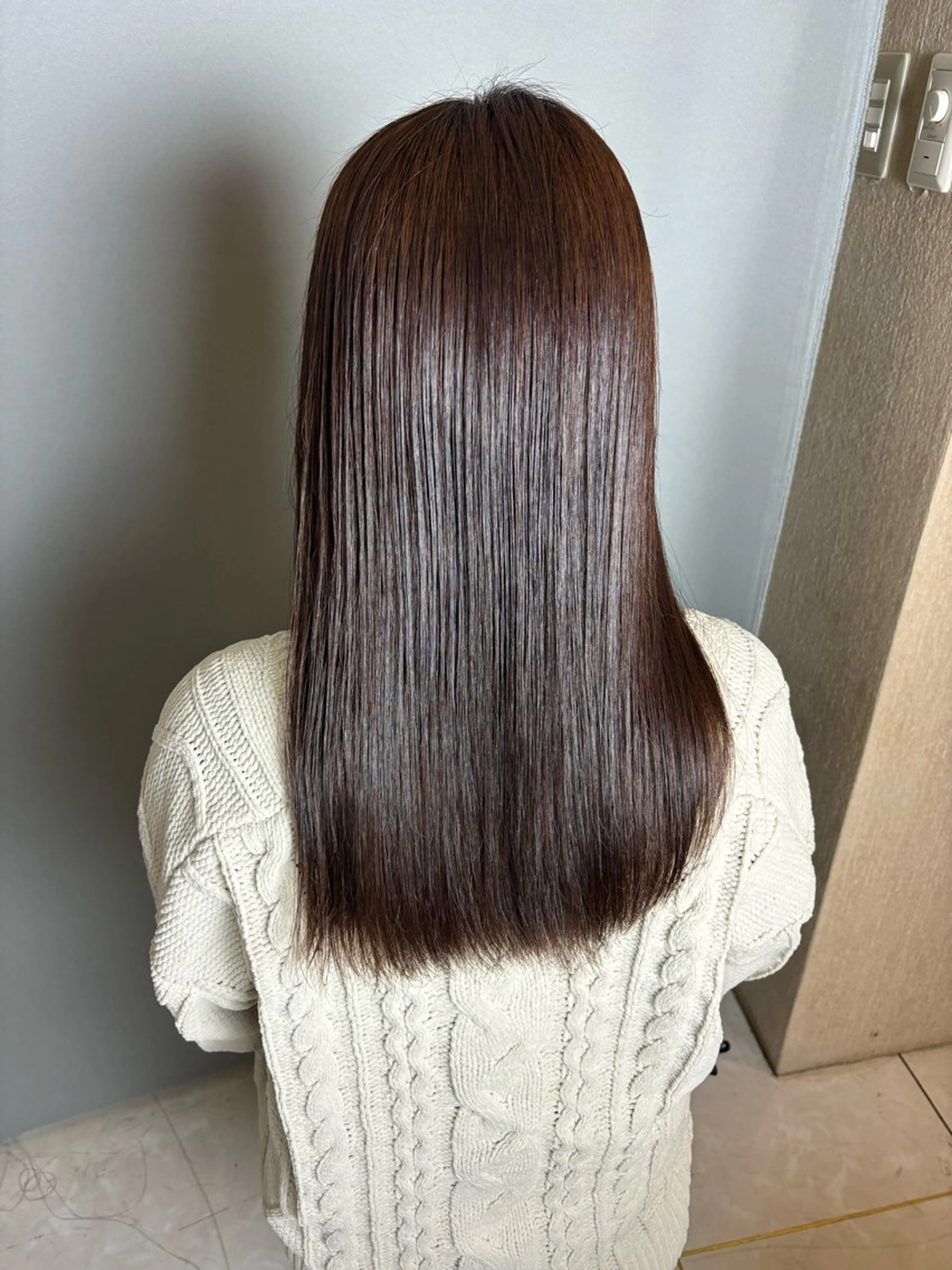 🌸髪質改善ワンカラー＋髪質改善トリートメント＆調整カット🌸の写真